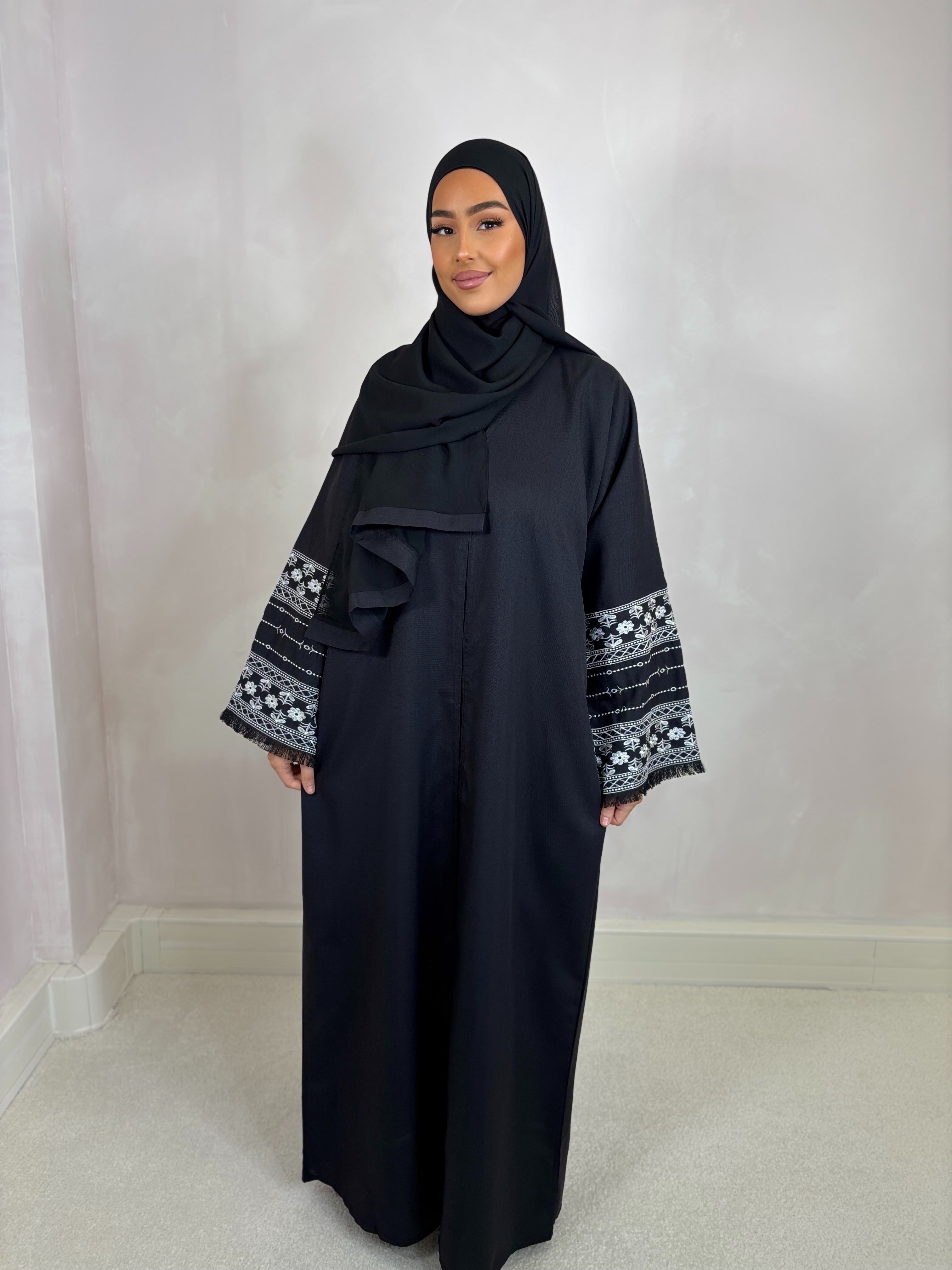 Dubai Abaya HANA (n46) - Black