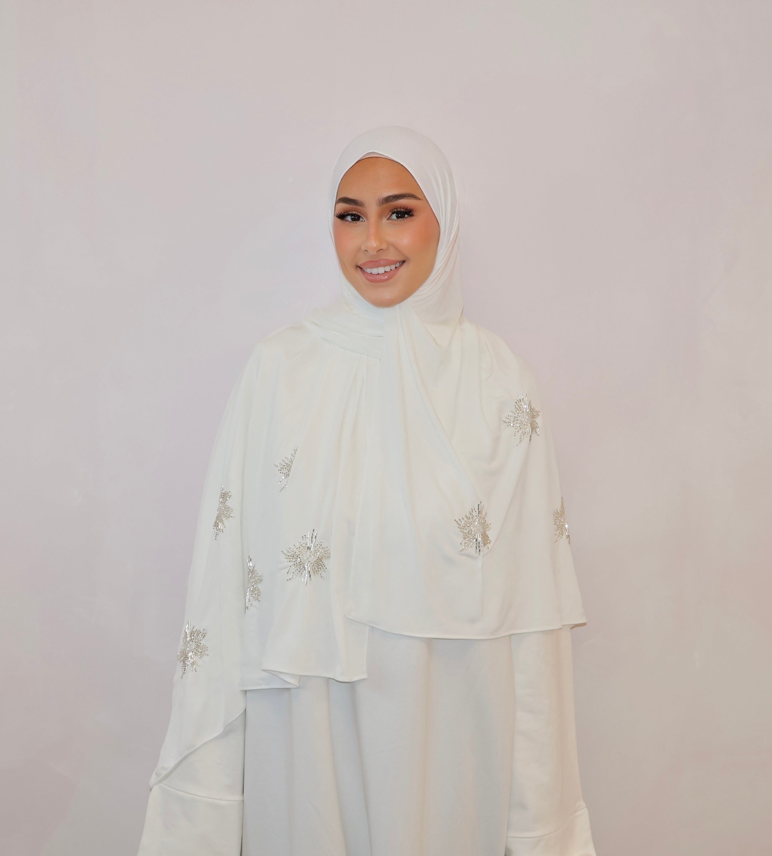 SEDEF Pearly Premium Luxus-Jersey – ecru