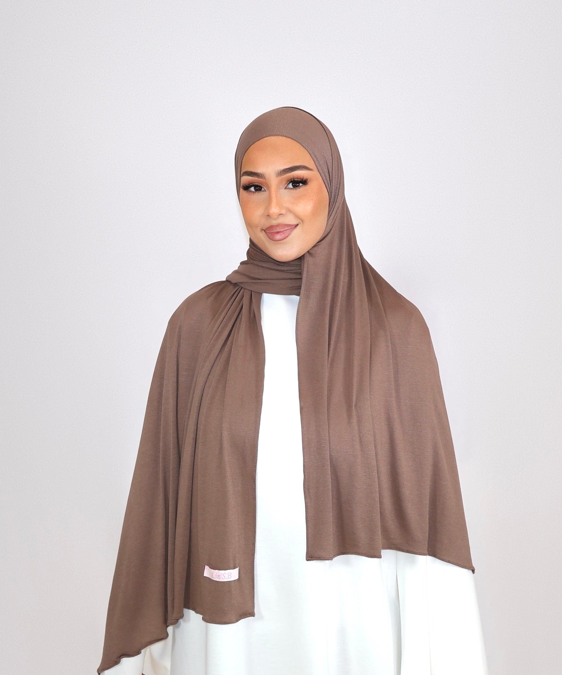 Jersey Bamboo - dark taupe