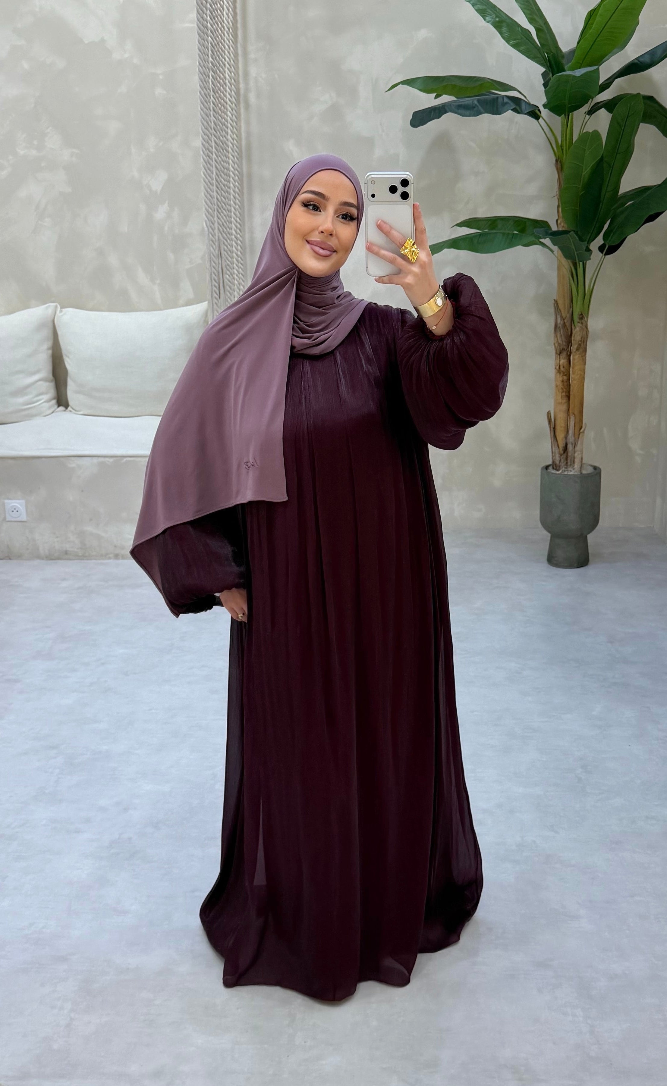 Robe PRINCESSE - Prune