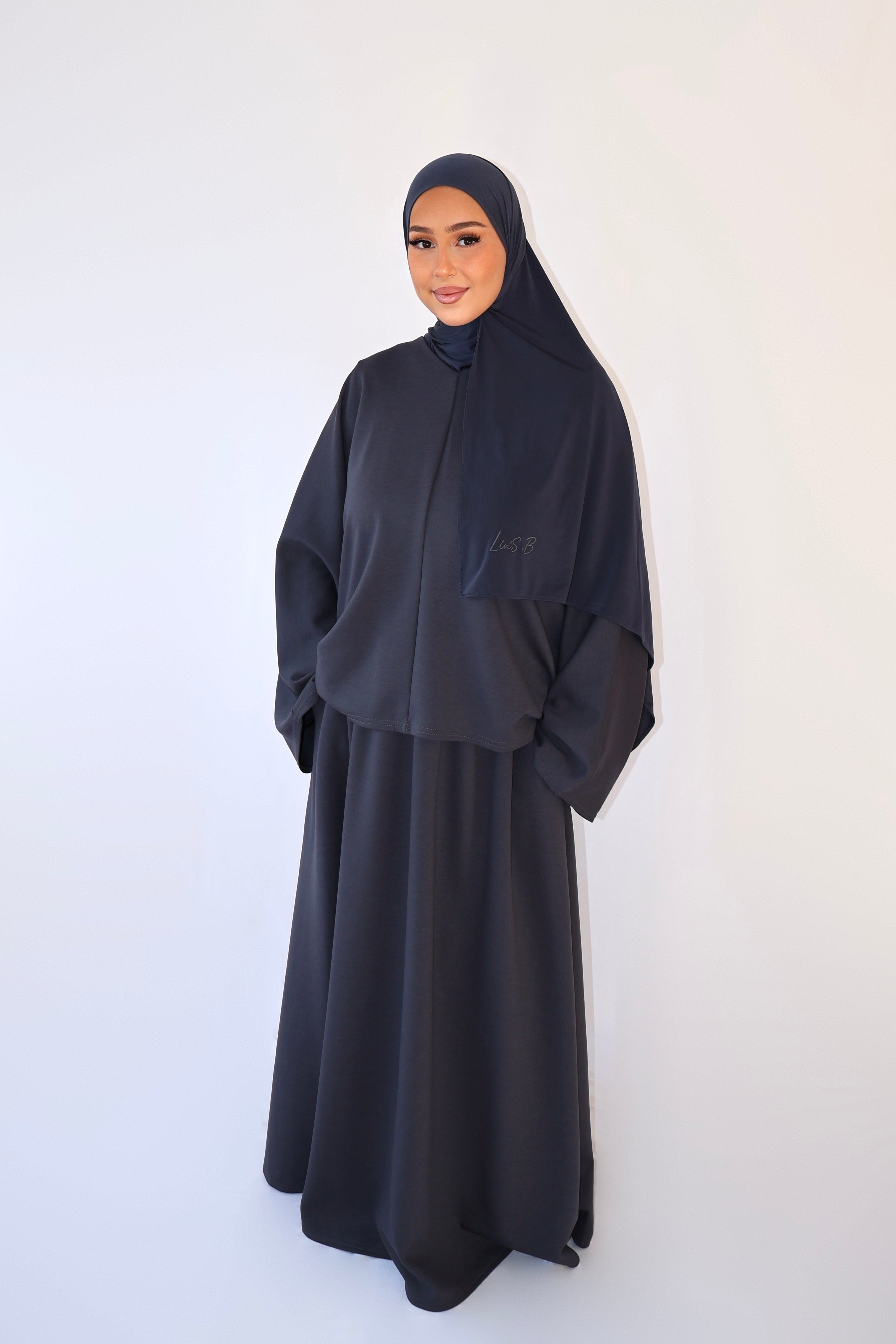 ensemble SWEAT KAMILA - GRIS ANTHRACITE