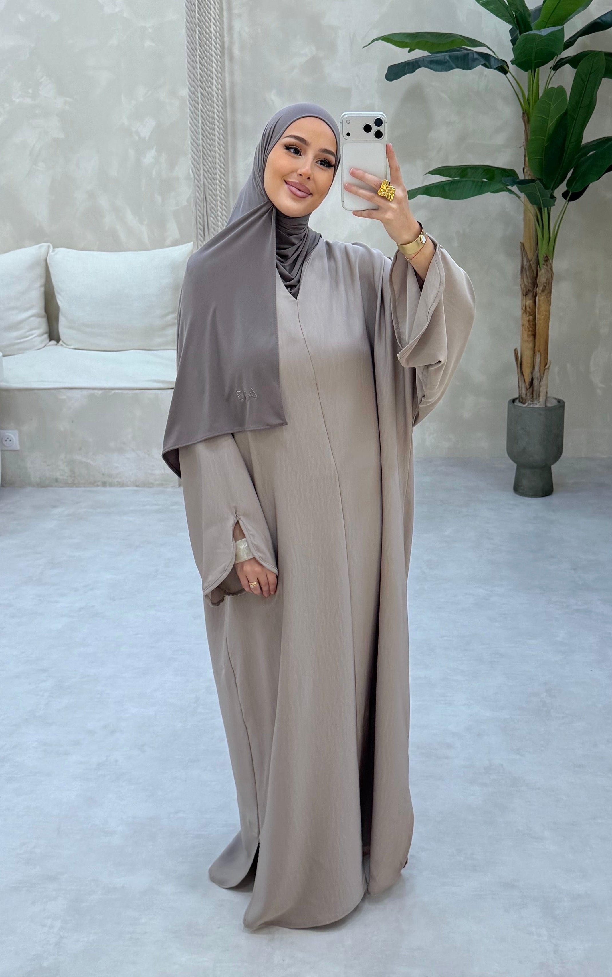 Abaya NIYA - Taupe