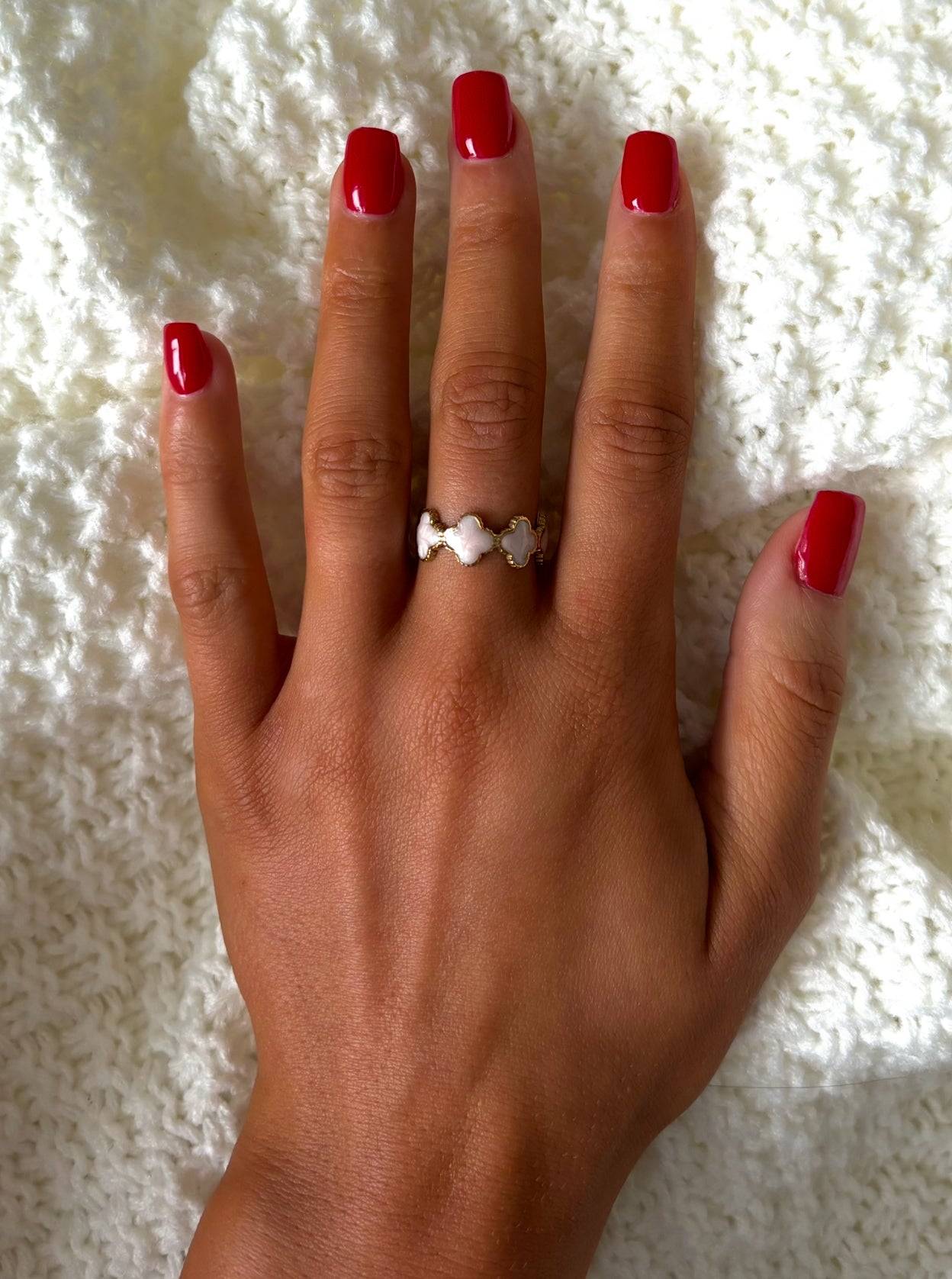 Bague NINA - PINK MILK