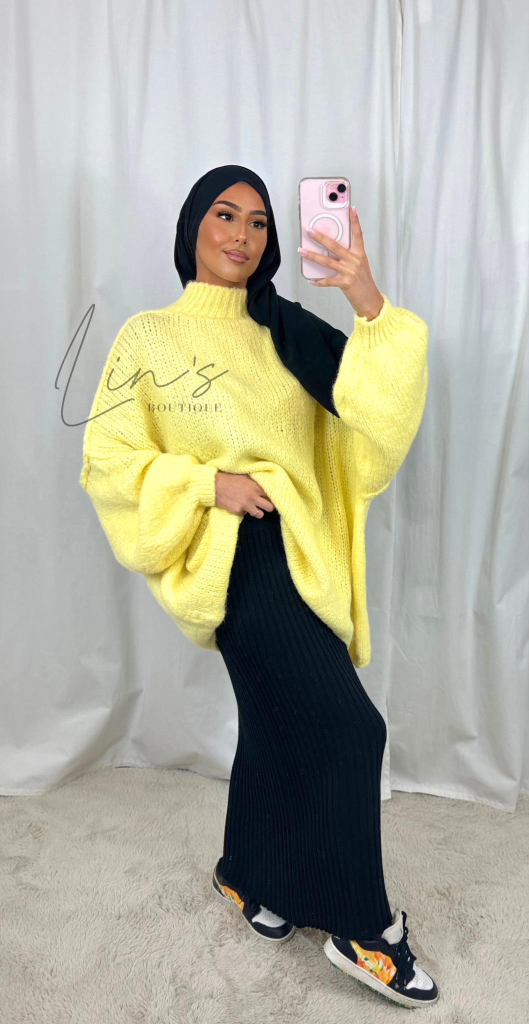 LANA Pullover - Kükengelb
