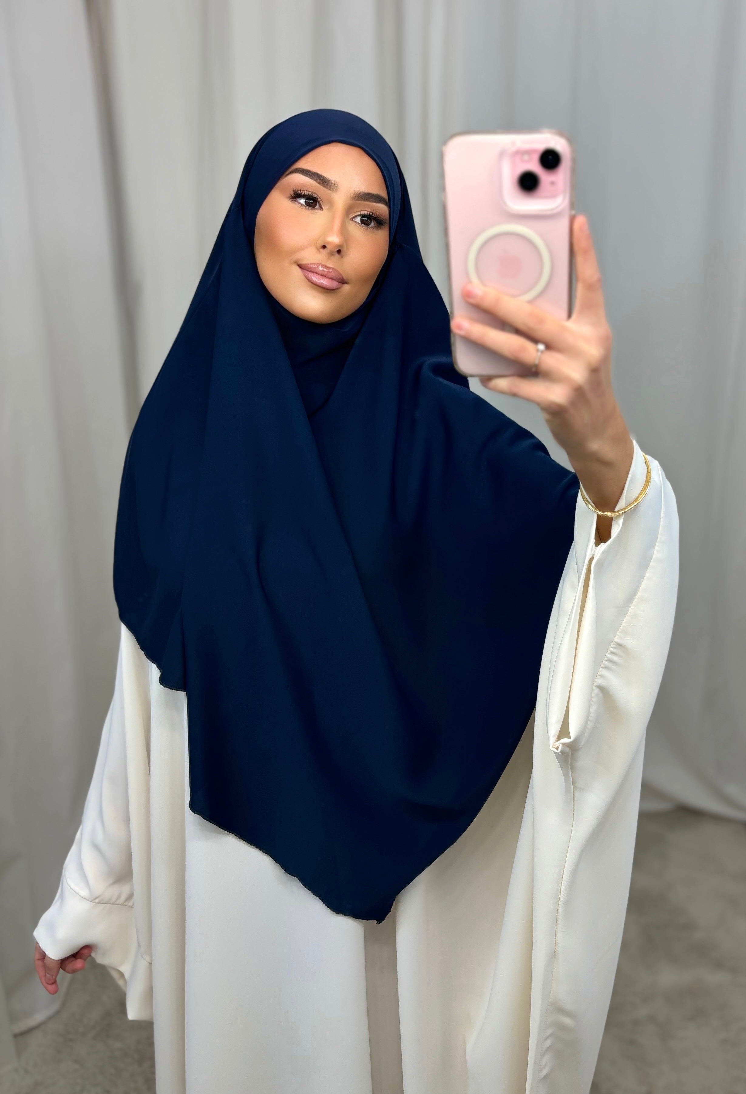Medina Seidenkhimar – Mitternachtsblau