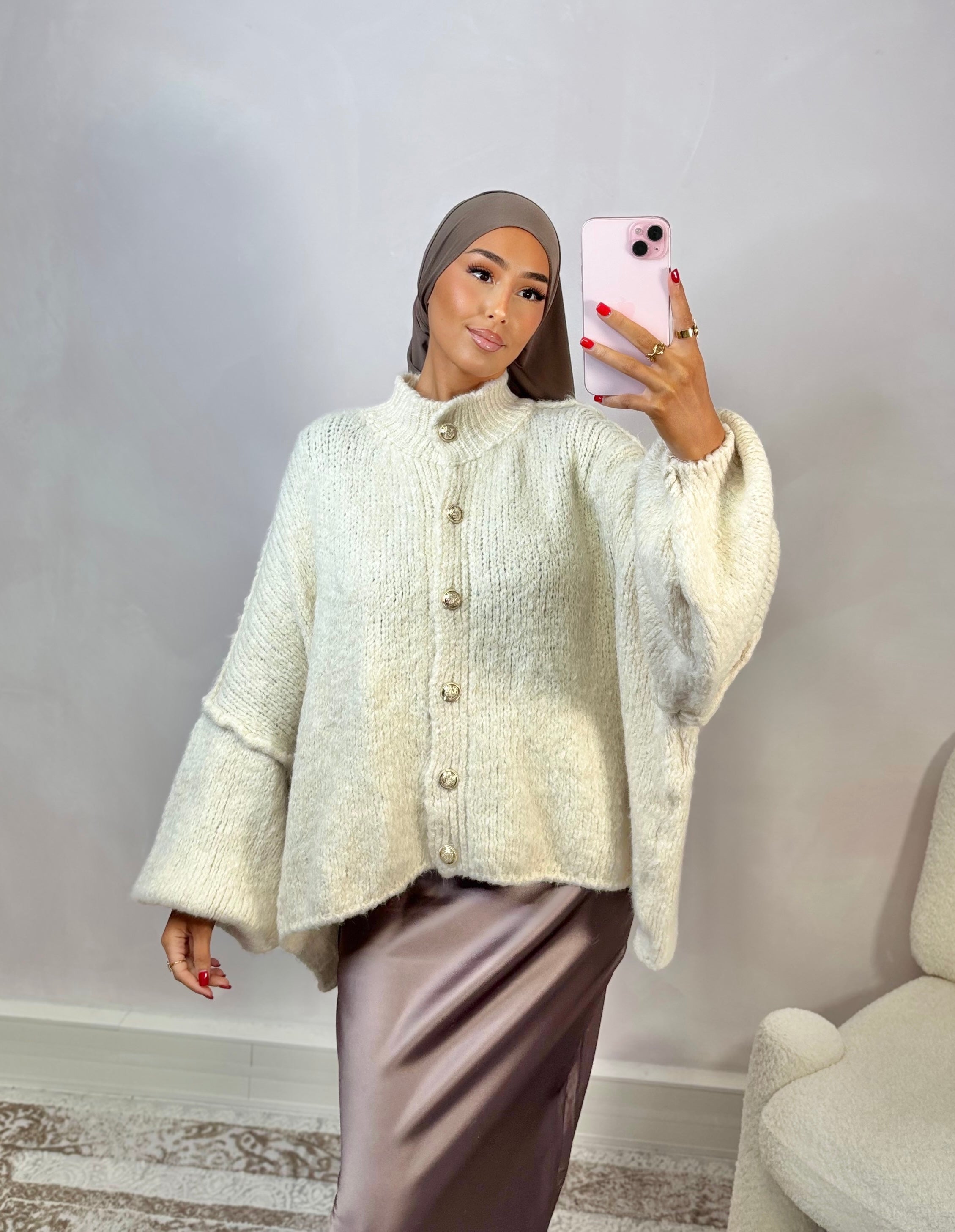 LANA cardigan - cream