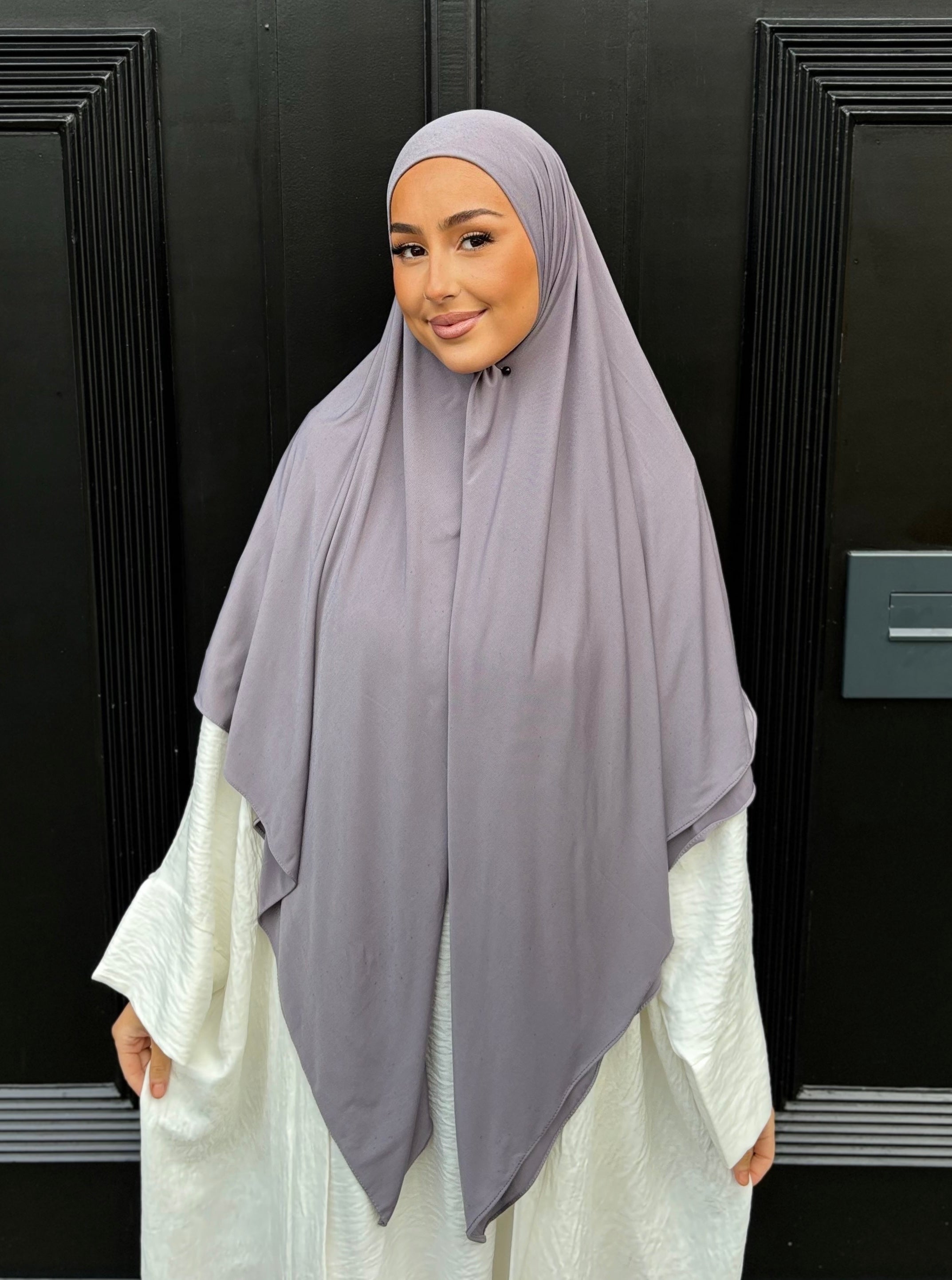 MAXI Jersey Premium de Luxe carré - 14 GRIS PERLE