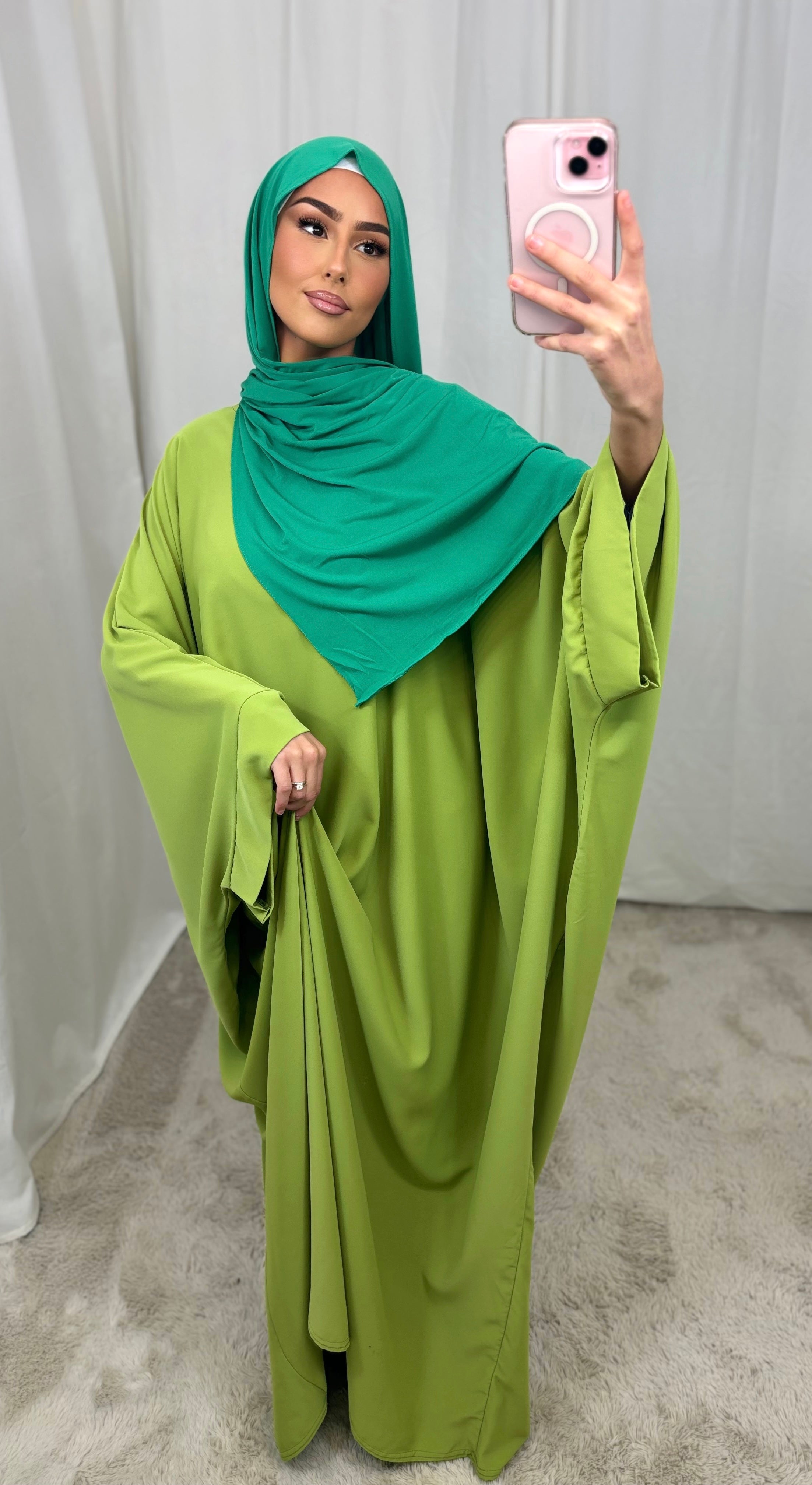 Abaya FARACHA - Olive green