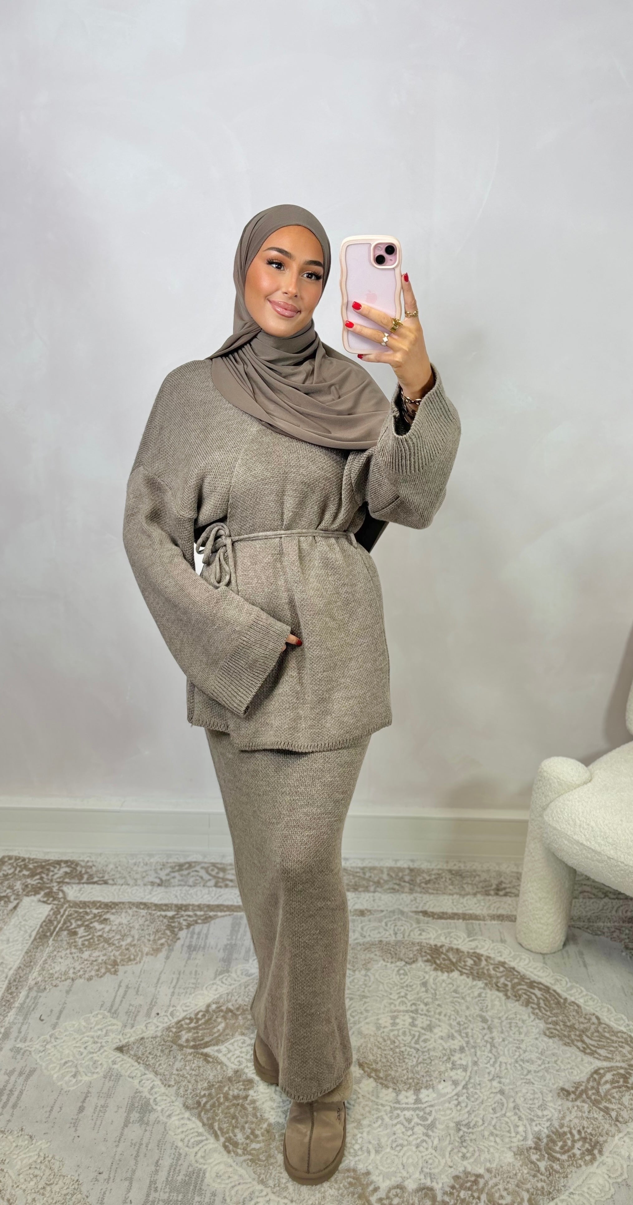 NAHIA set - taupe