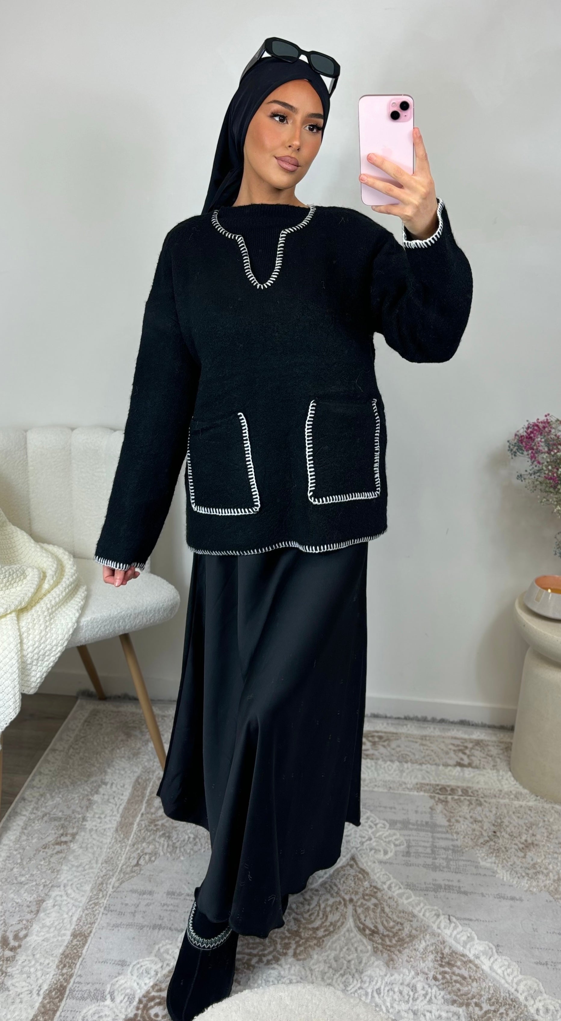 Cuties sweater - black