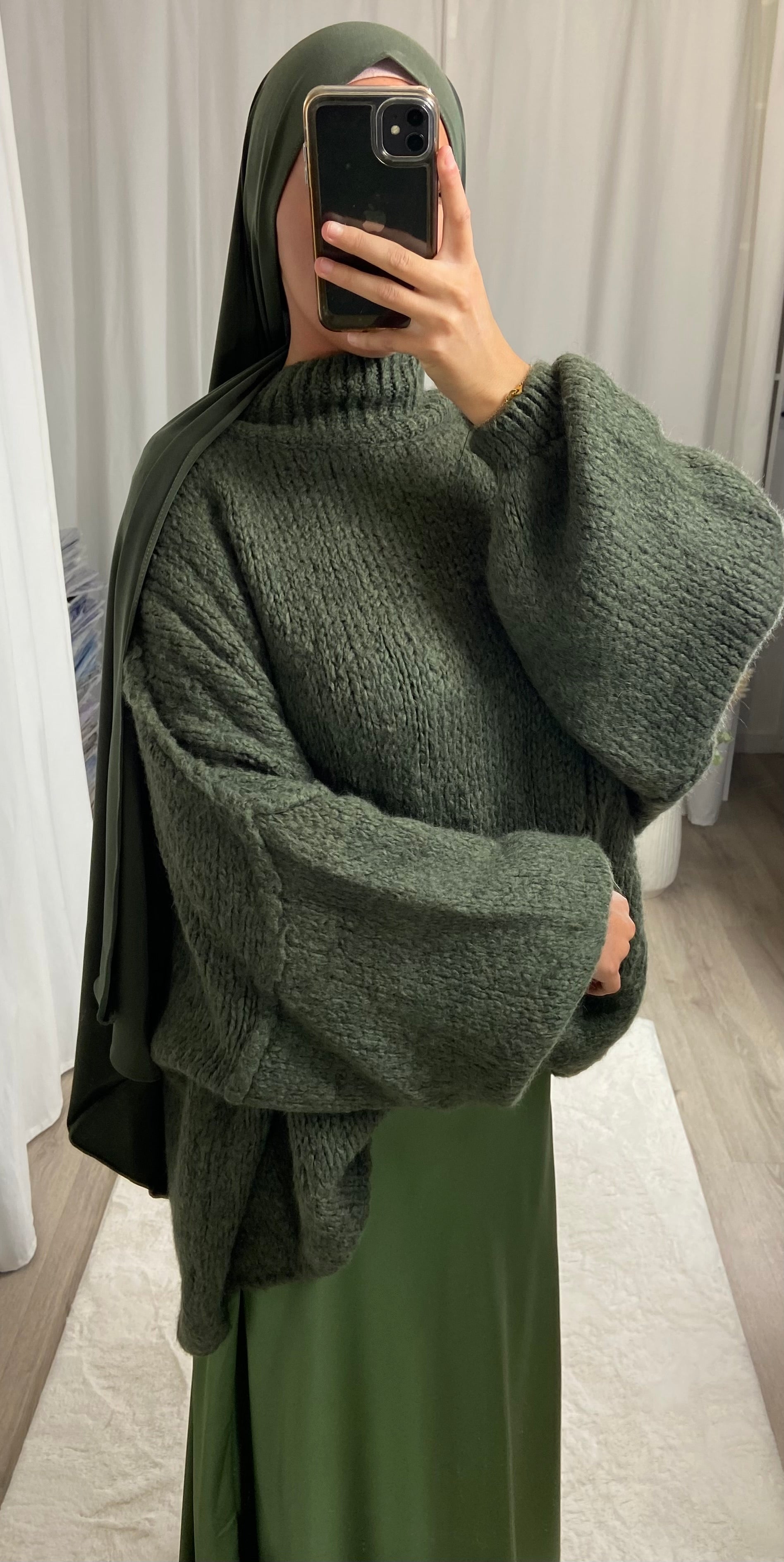 LANA Sweater - Dark Khaki