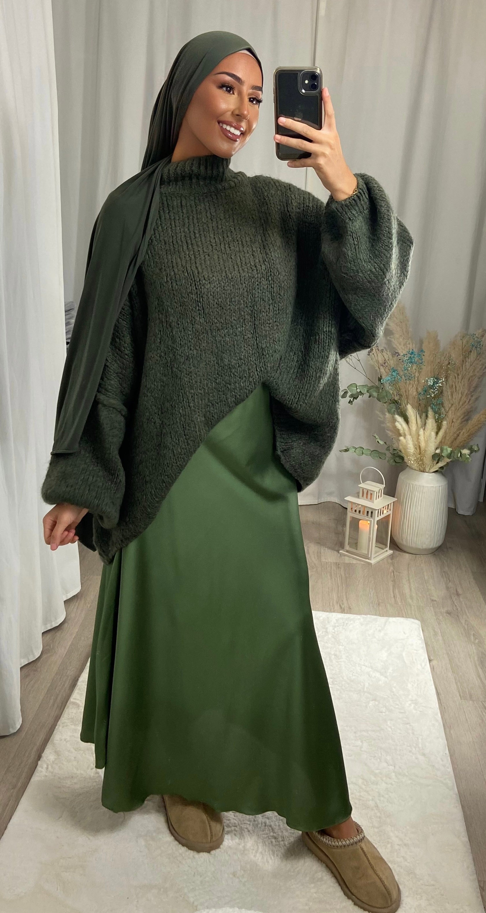 LANA Sweater - Dark Khaki