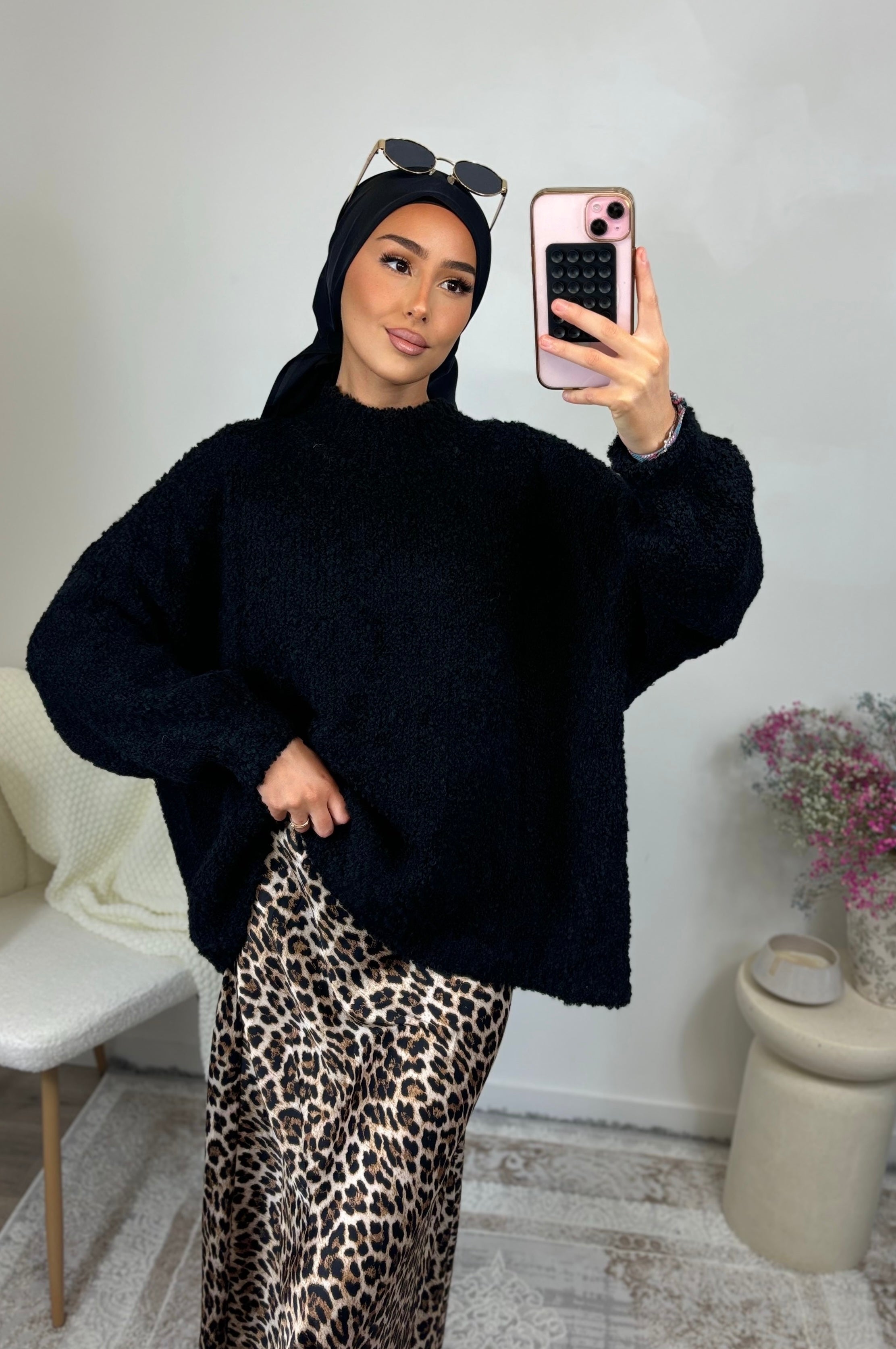 TEDDY Sweater - Black