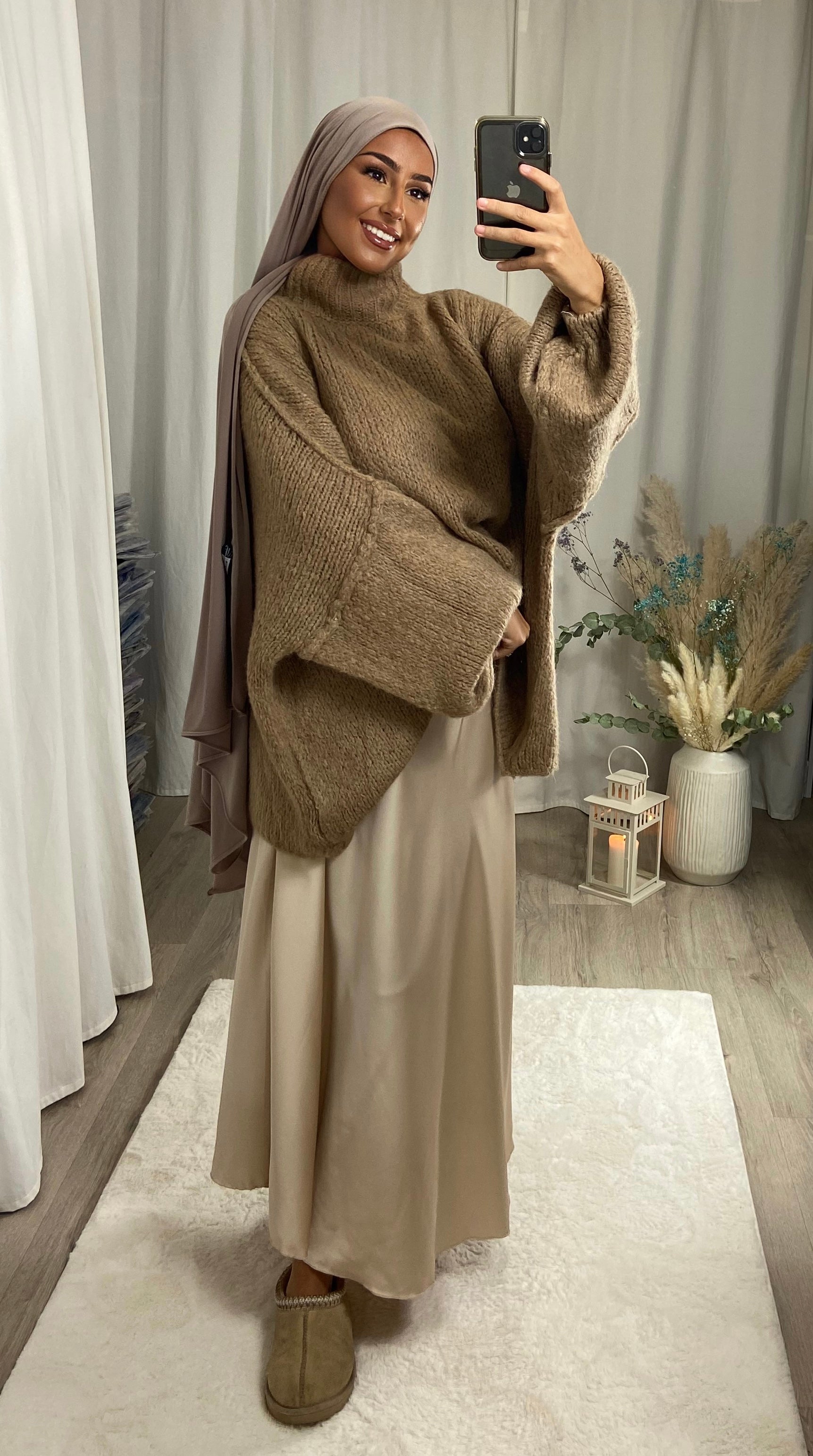 LANA sweater - CAMEL