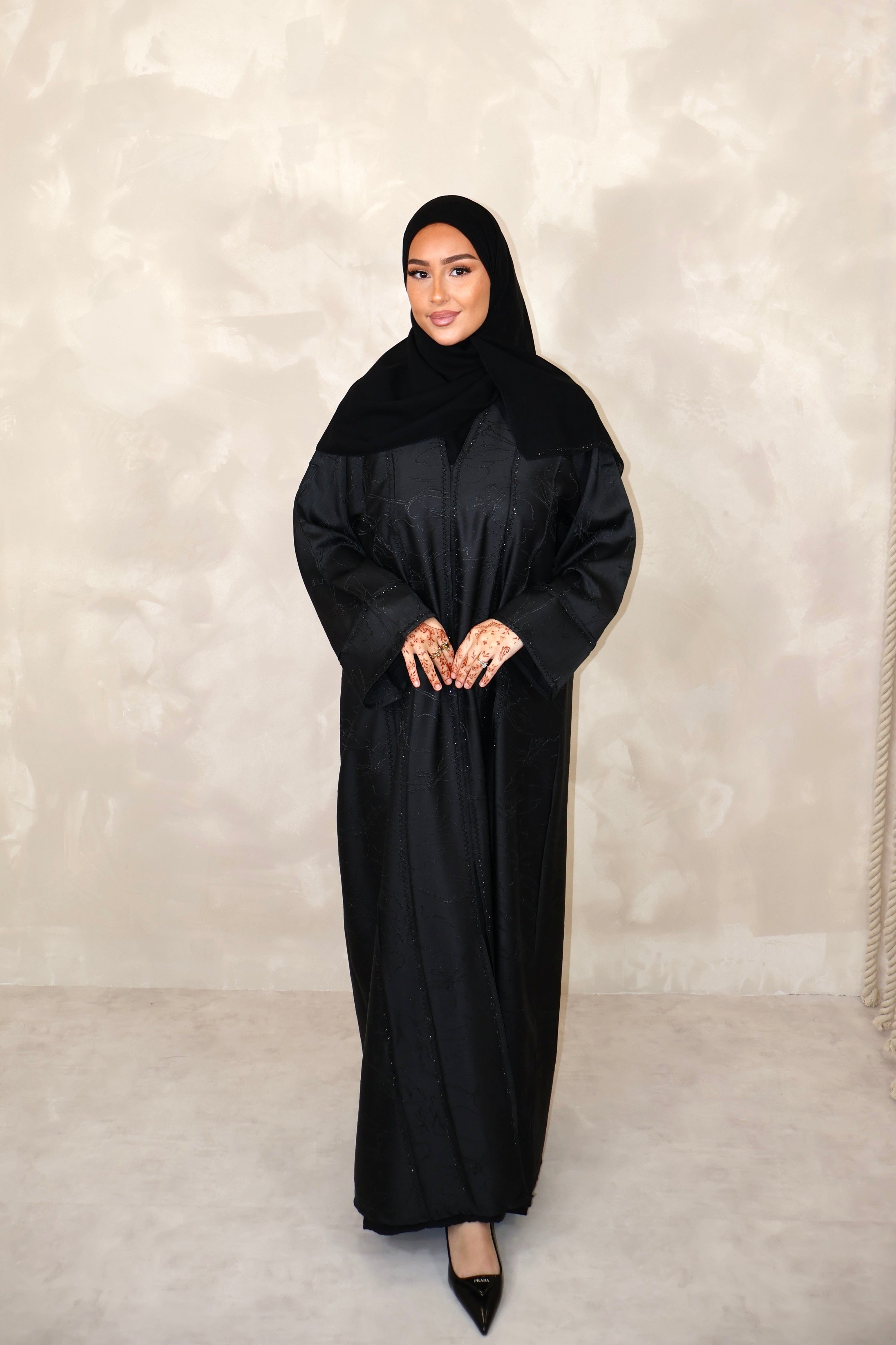 Abaya de Dubai (n79) - YARA BLACK