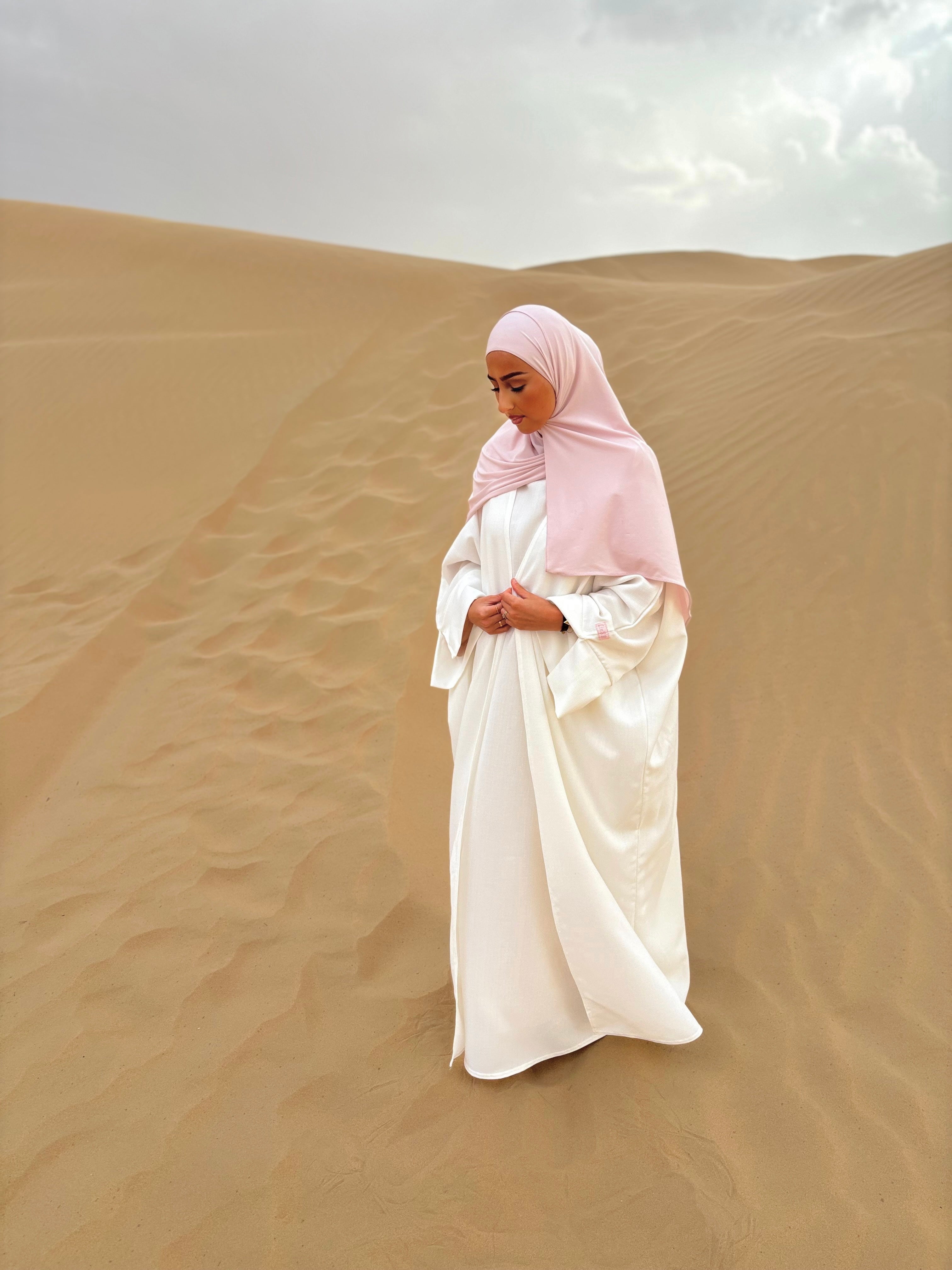 Linen set under abaya + kimono LIN'S B