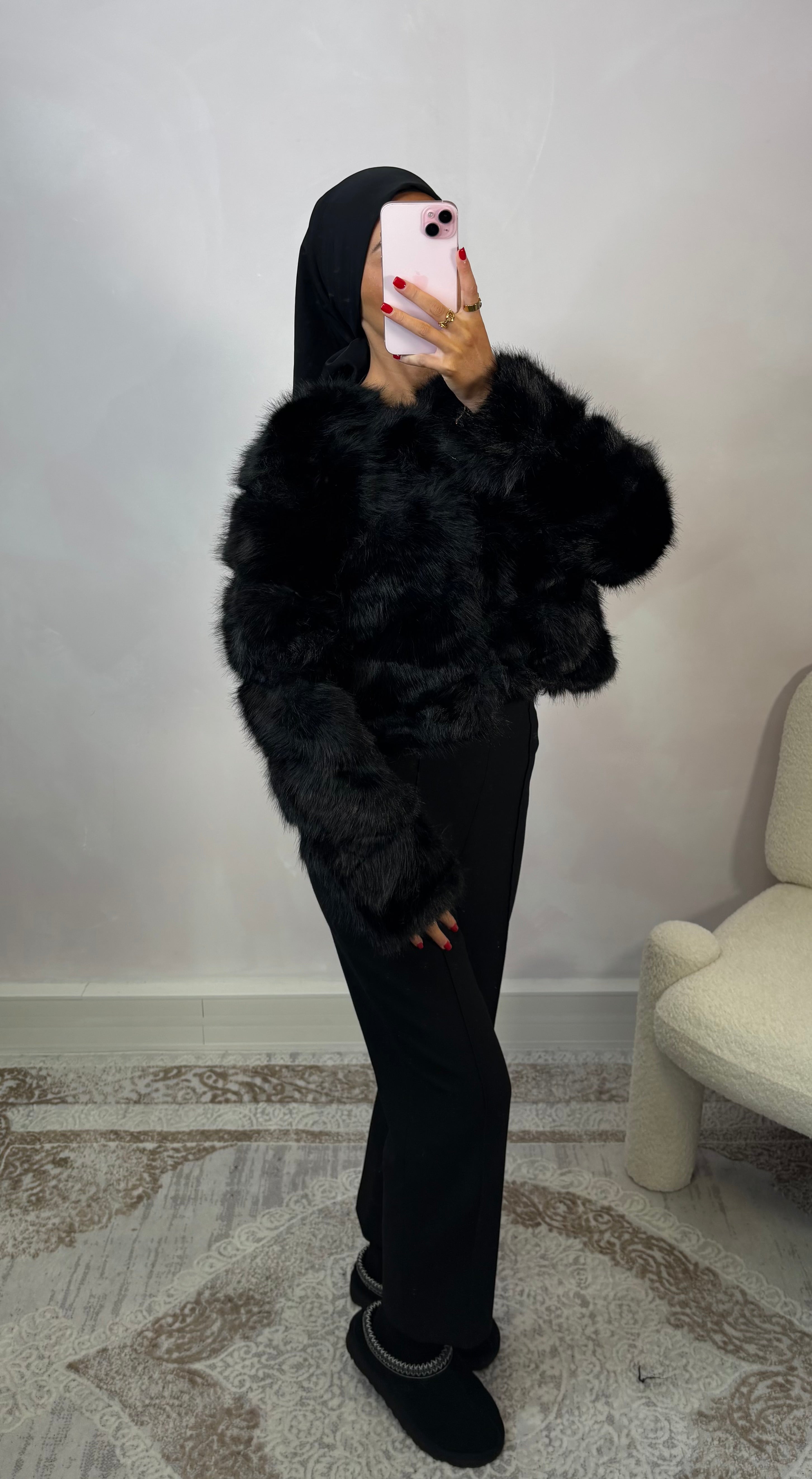 Fur - black