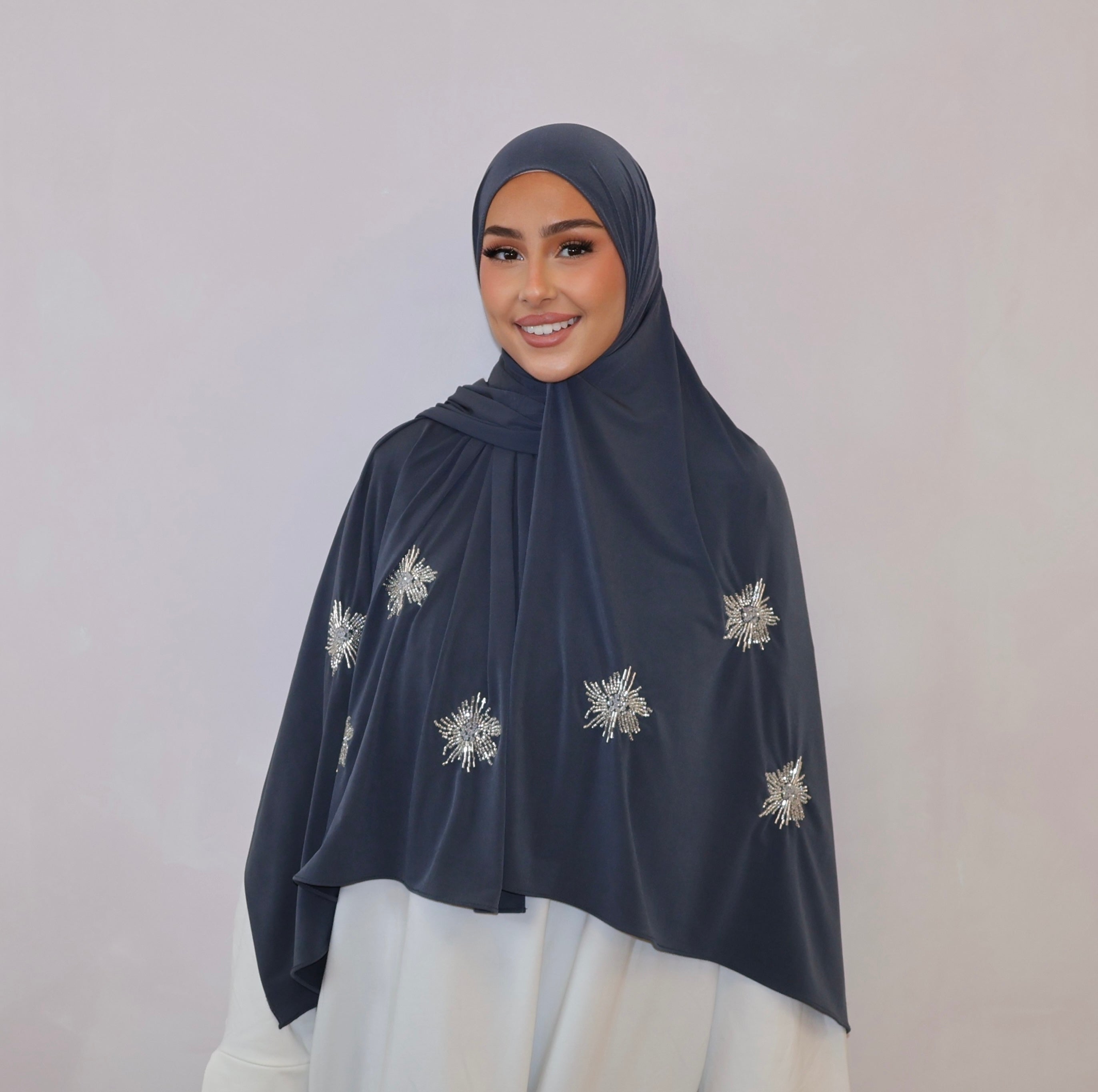 Jersey Premium de Luxe SEDEF perlé -gris anthracite