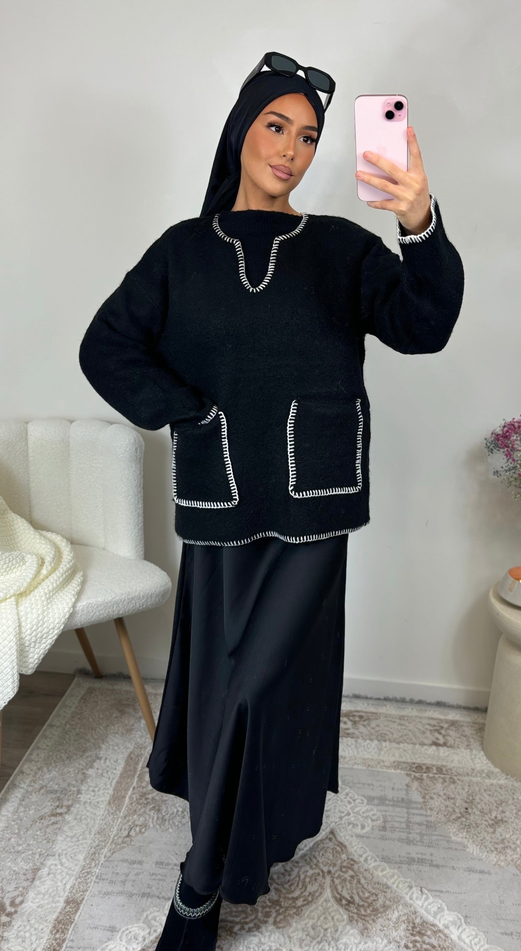 Cuties sweater - black