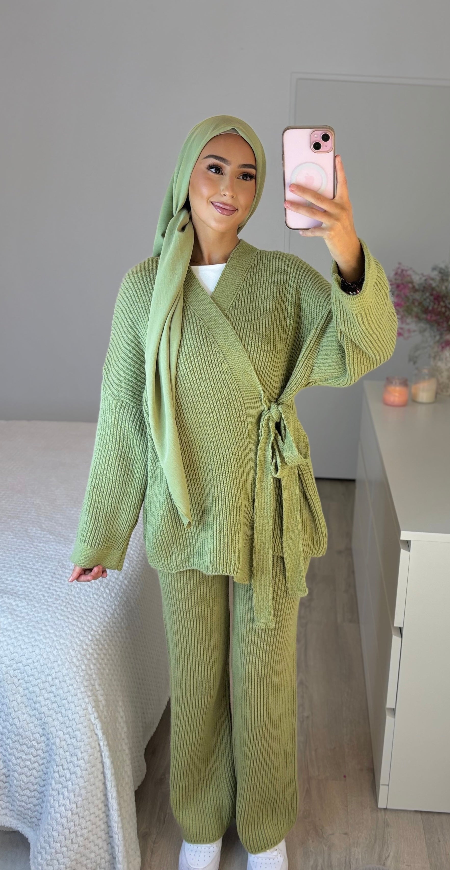 NYSSA mesh set - pistachio