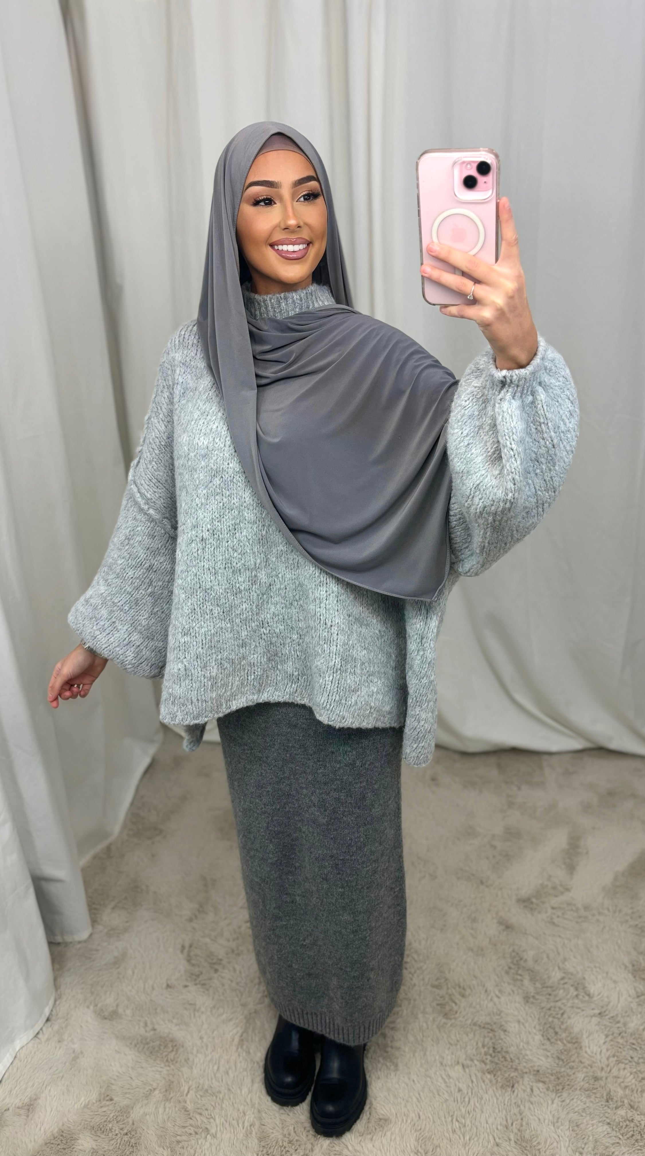 LANA sweater - baby grey