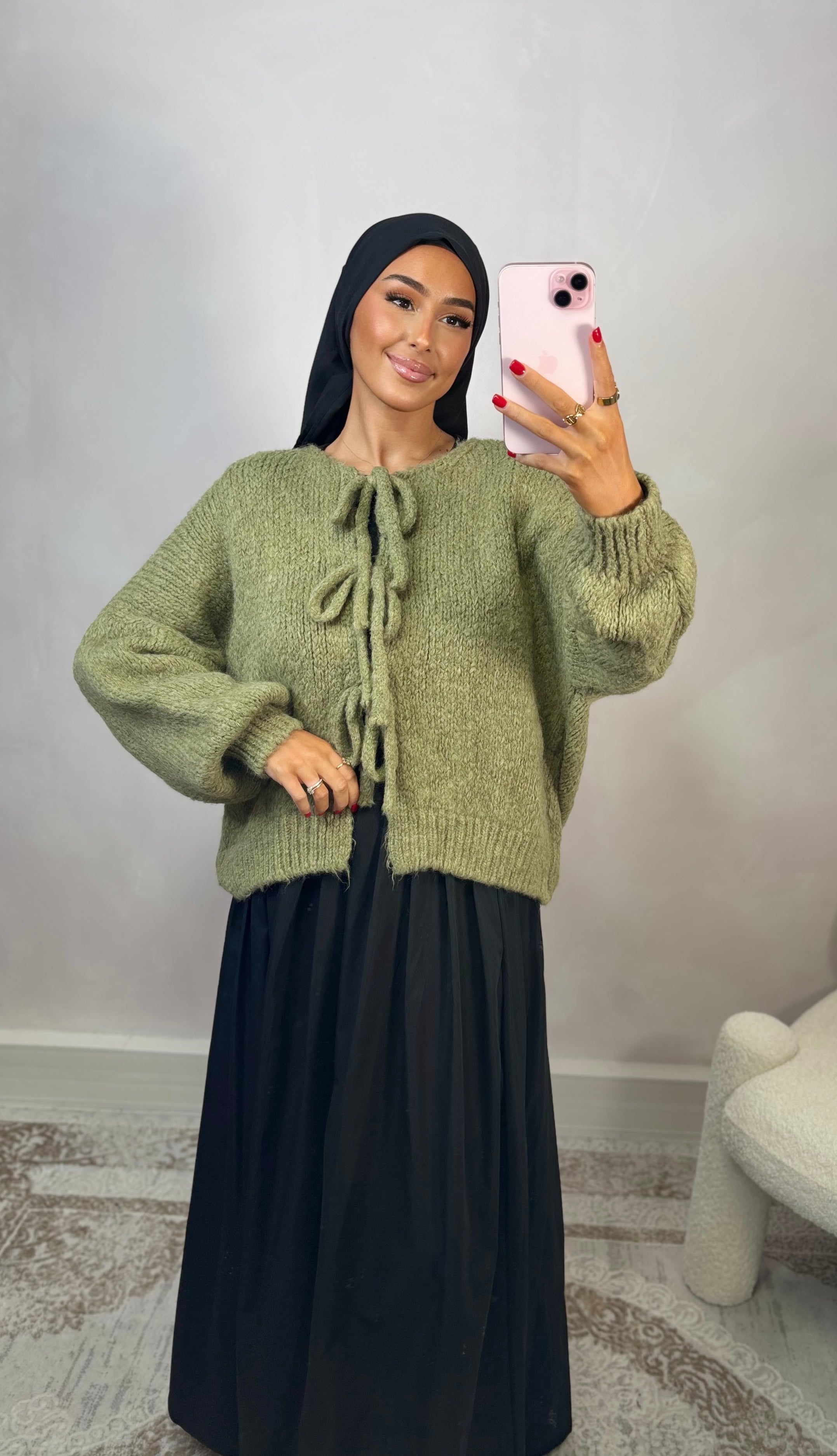 Choupi cardigan - khaki