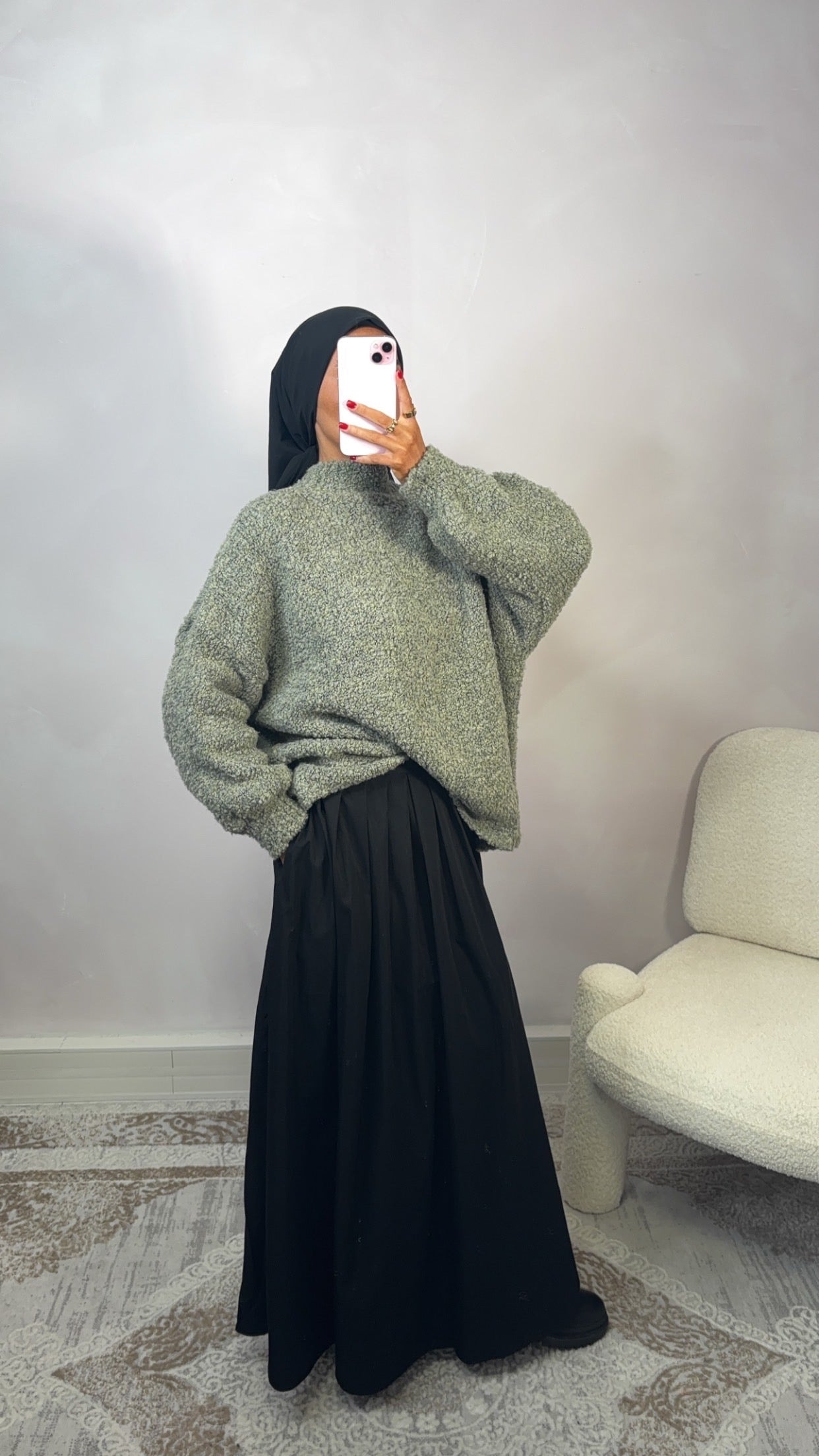TEDDY sweater - khaki