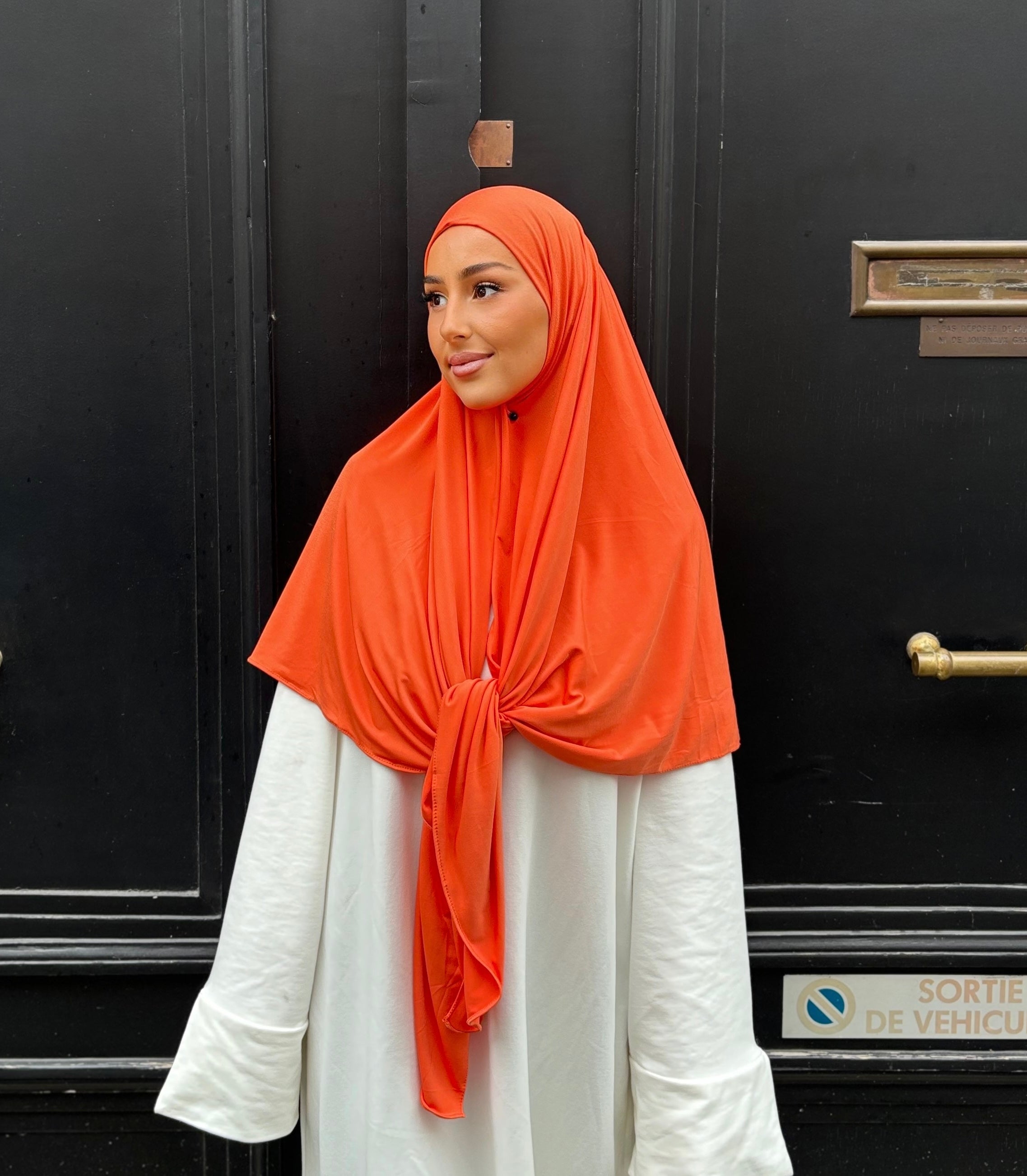 MAXI Jersey Premium de Luxe square - orange hermès