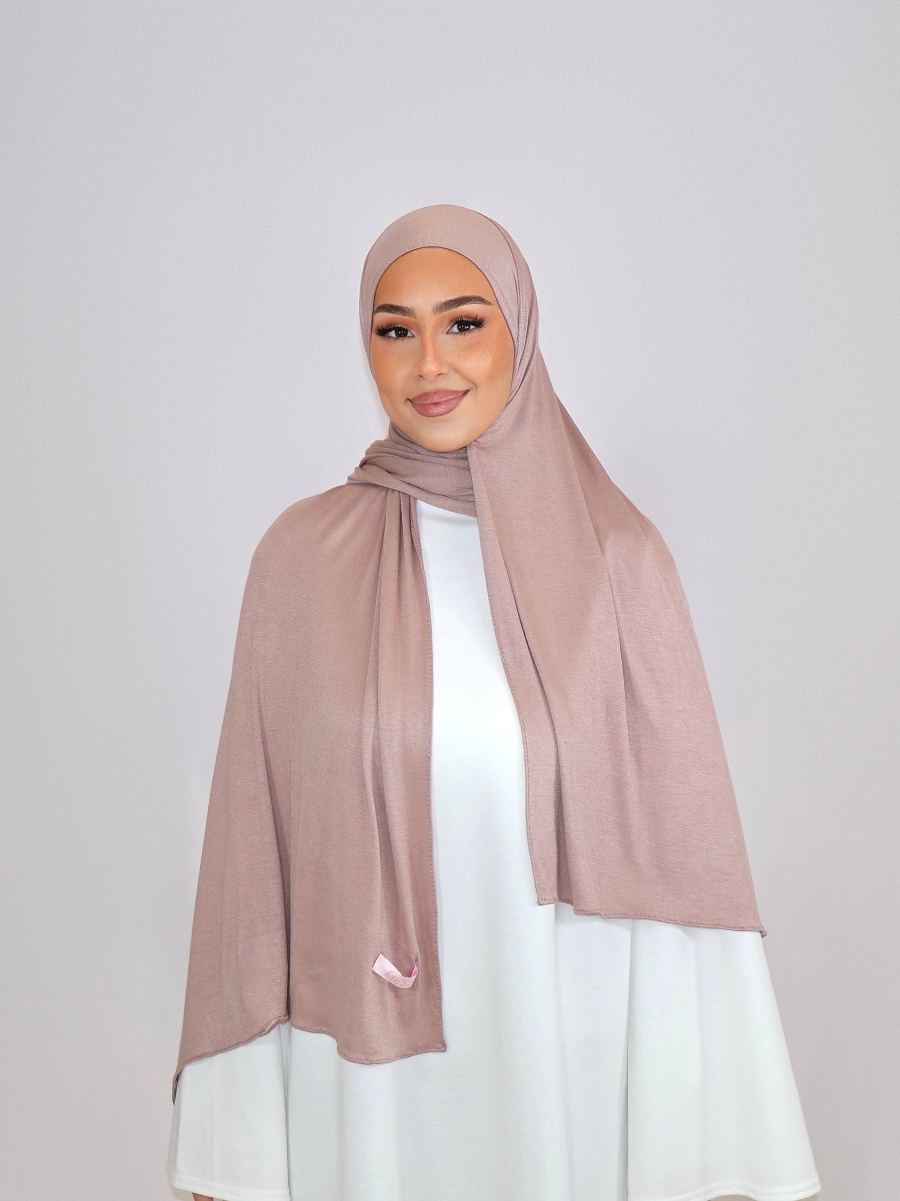 Jersey Bamboo - pink taupe