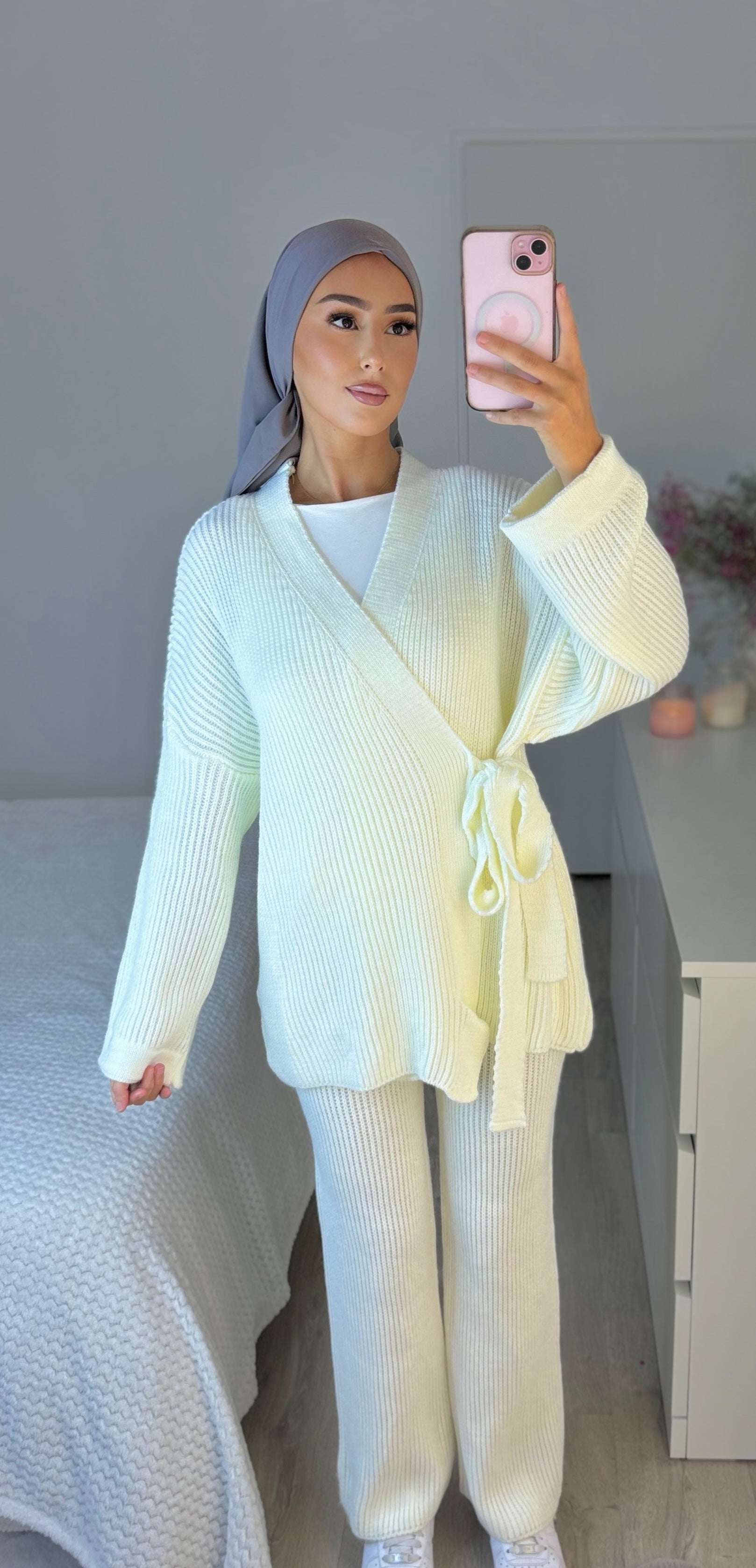 NYSSA mesh set - white