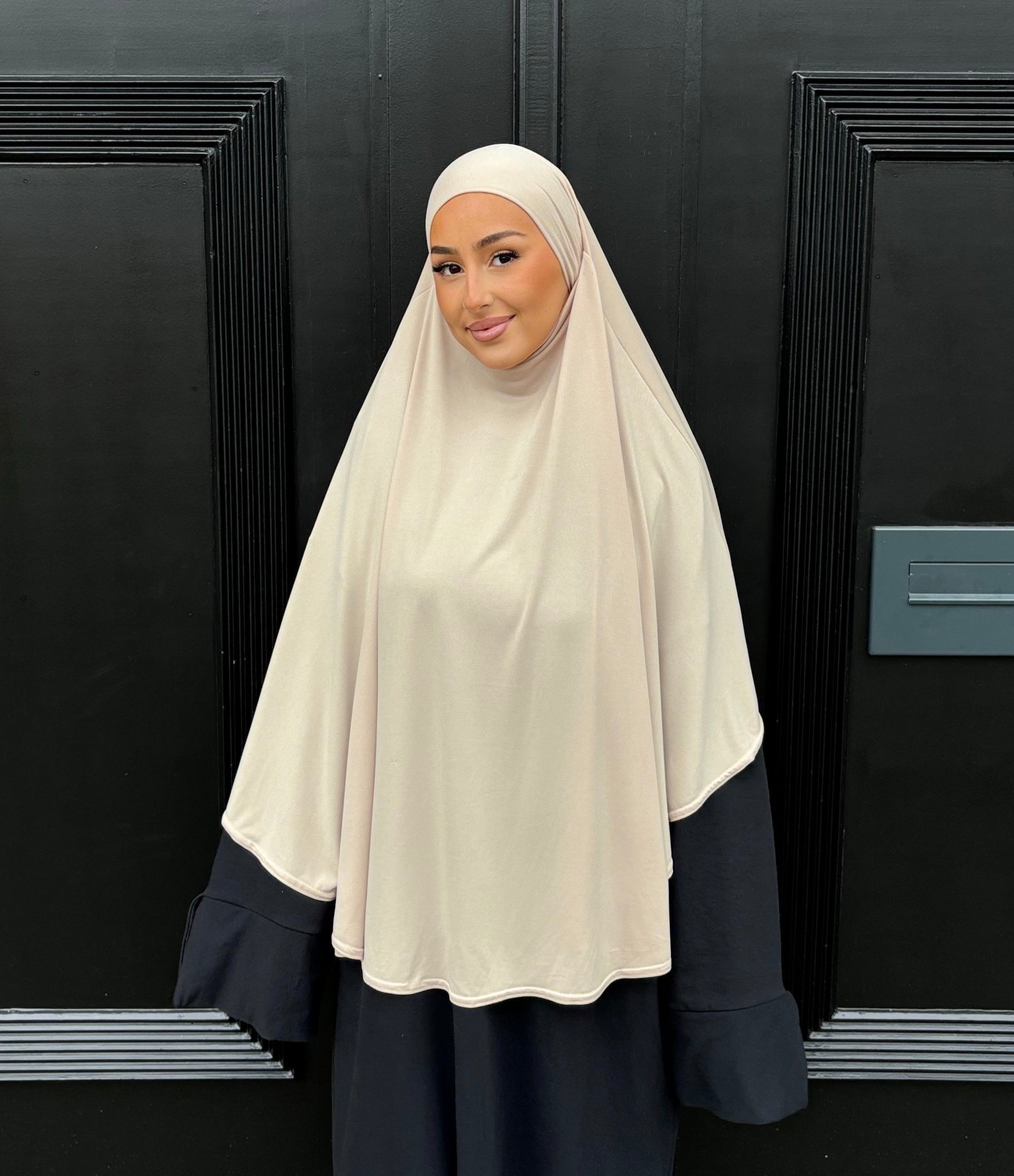Khimar in luxury premium jersey LIN'S B - Comfy