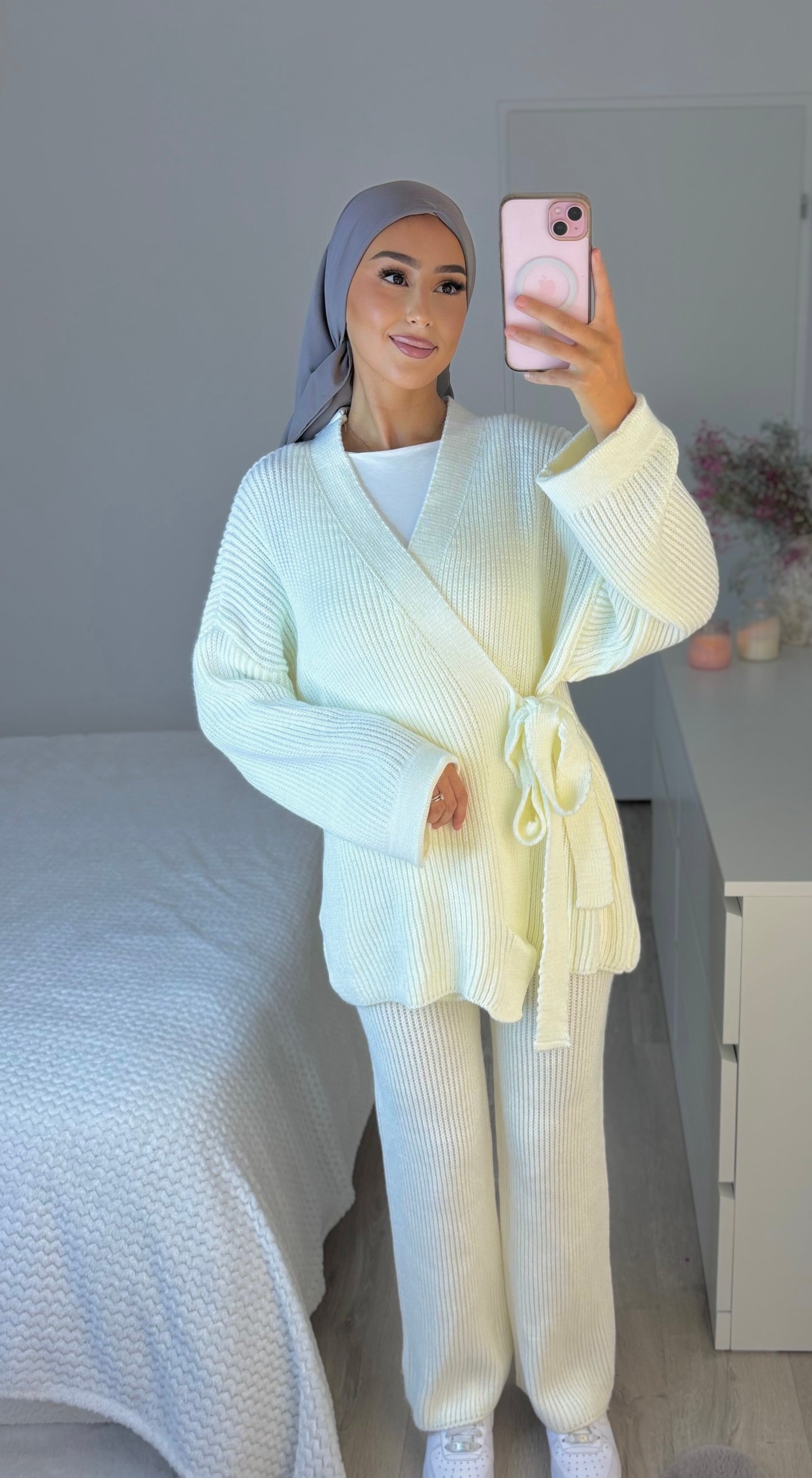 NYSSA Mesh-Set - weiß