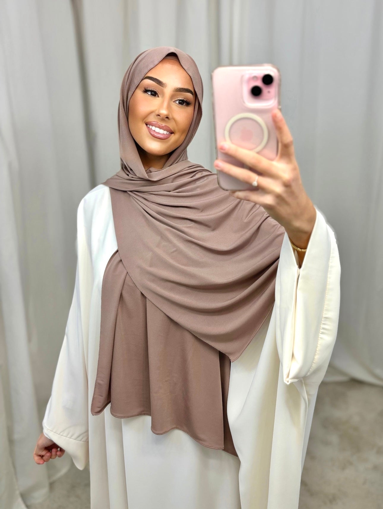 SEDEF Luxus Premium Jersey - Hellrosa Taupe
