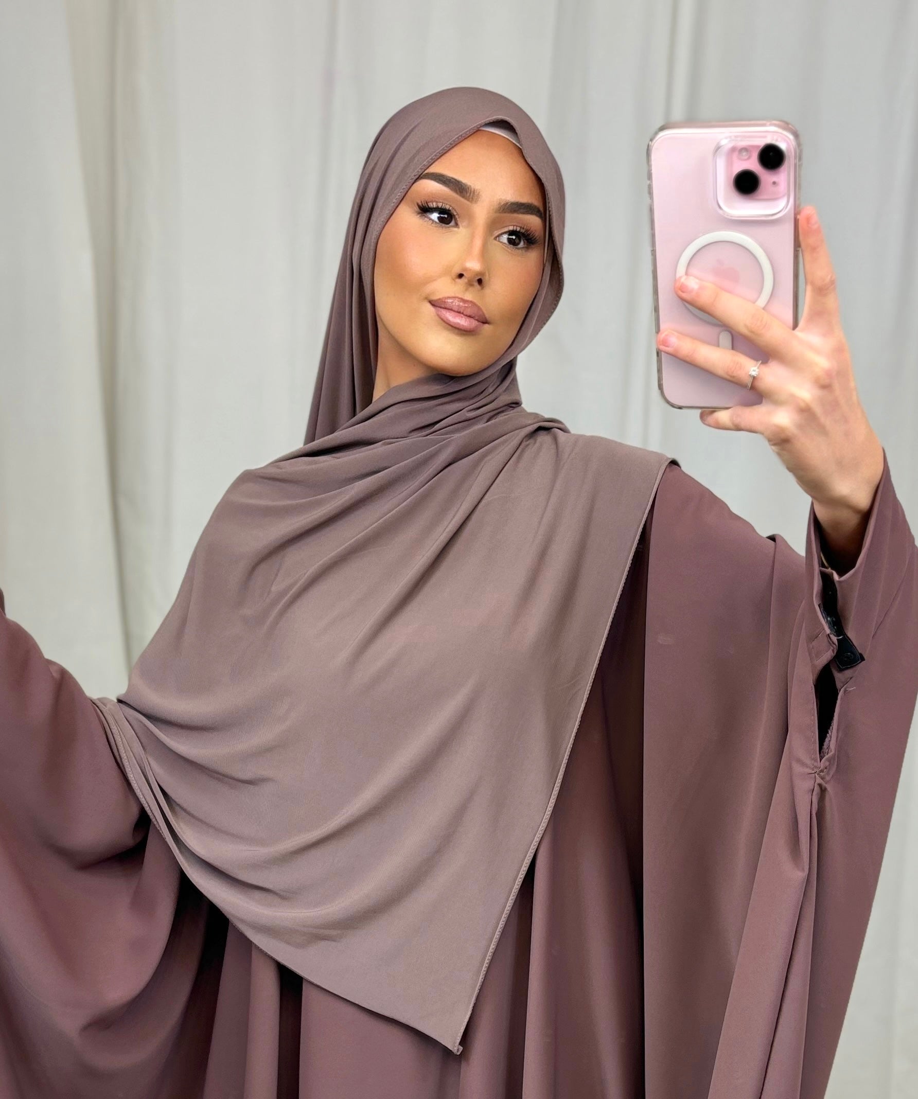 Jersey Premium de Luxe SEDEF - TAUPE ROSÉ FONCÉ