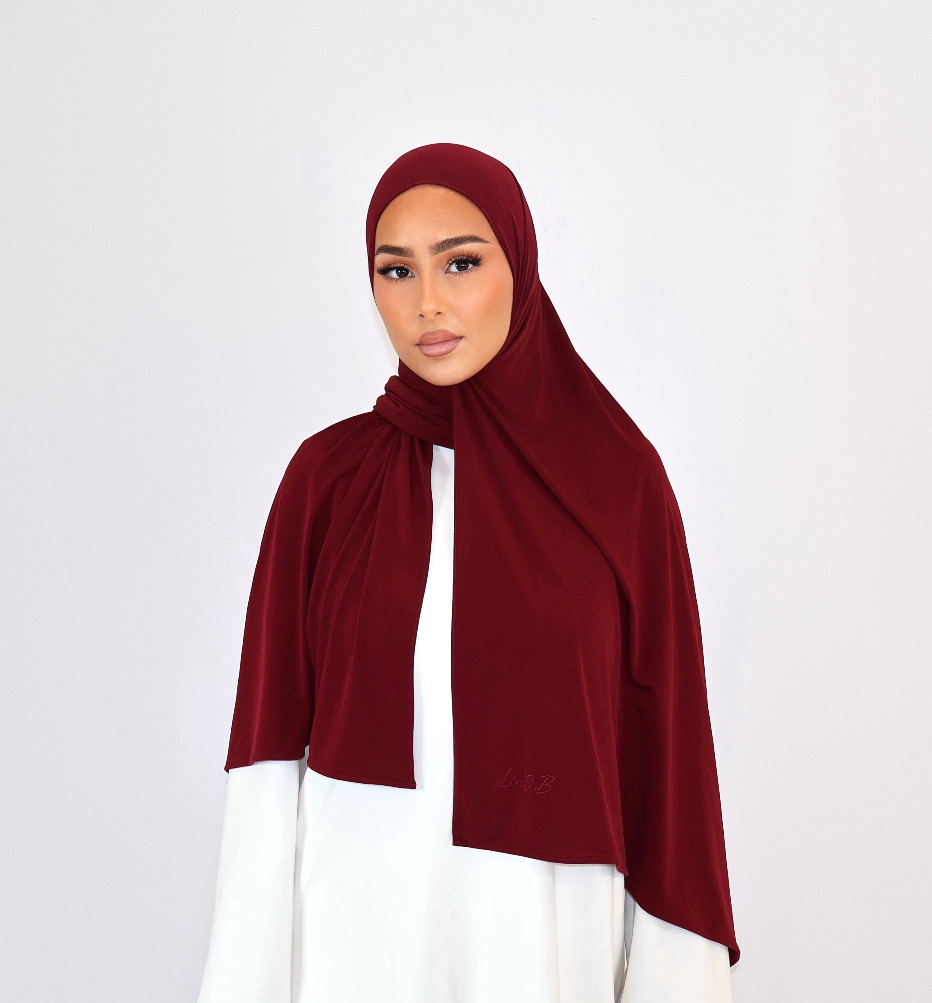 Jersey Premium de Luxe Lin’S.B - BURGUNDY n22