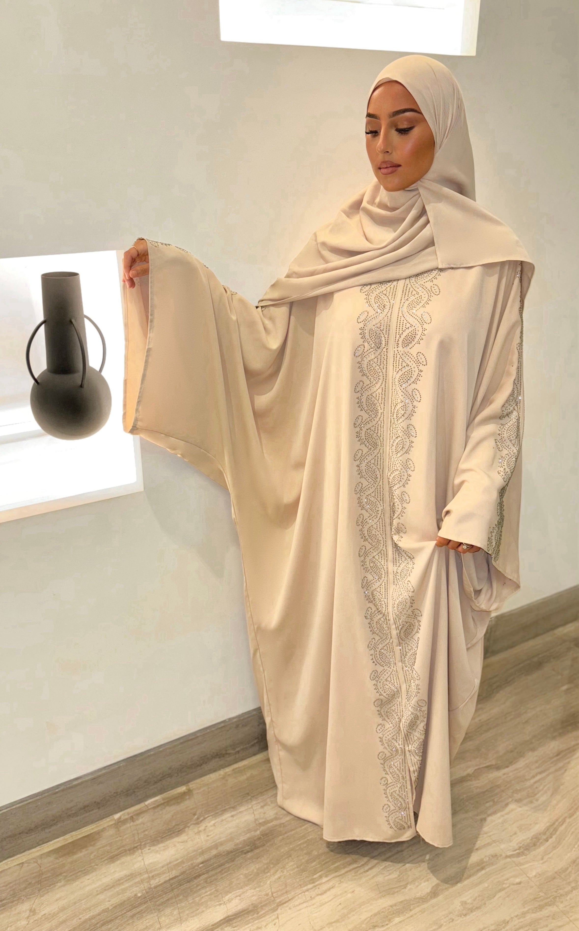 Dubai Jasmine Abaya + Veil