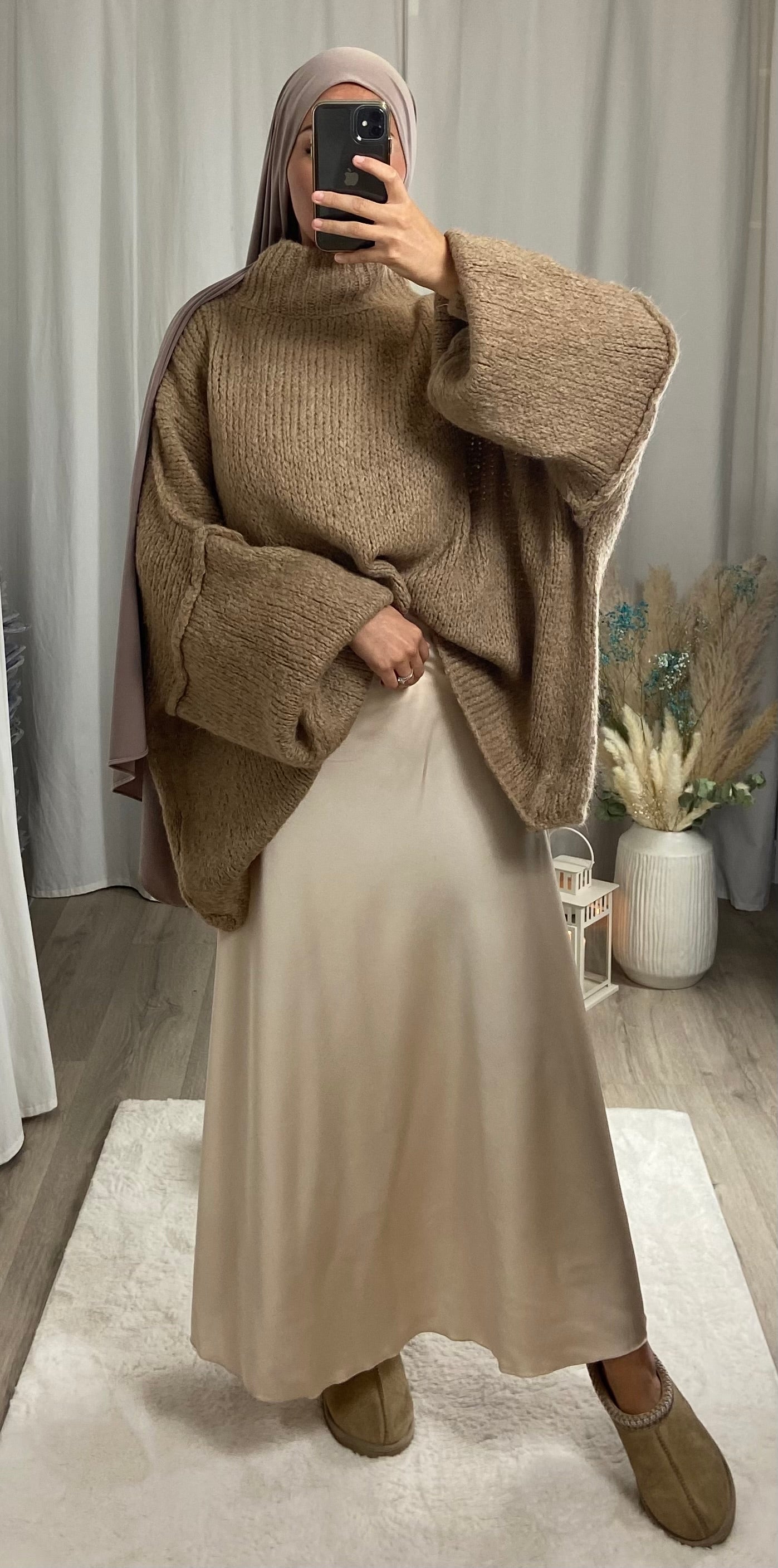 LANA sweater - CAMEL