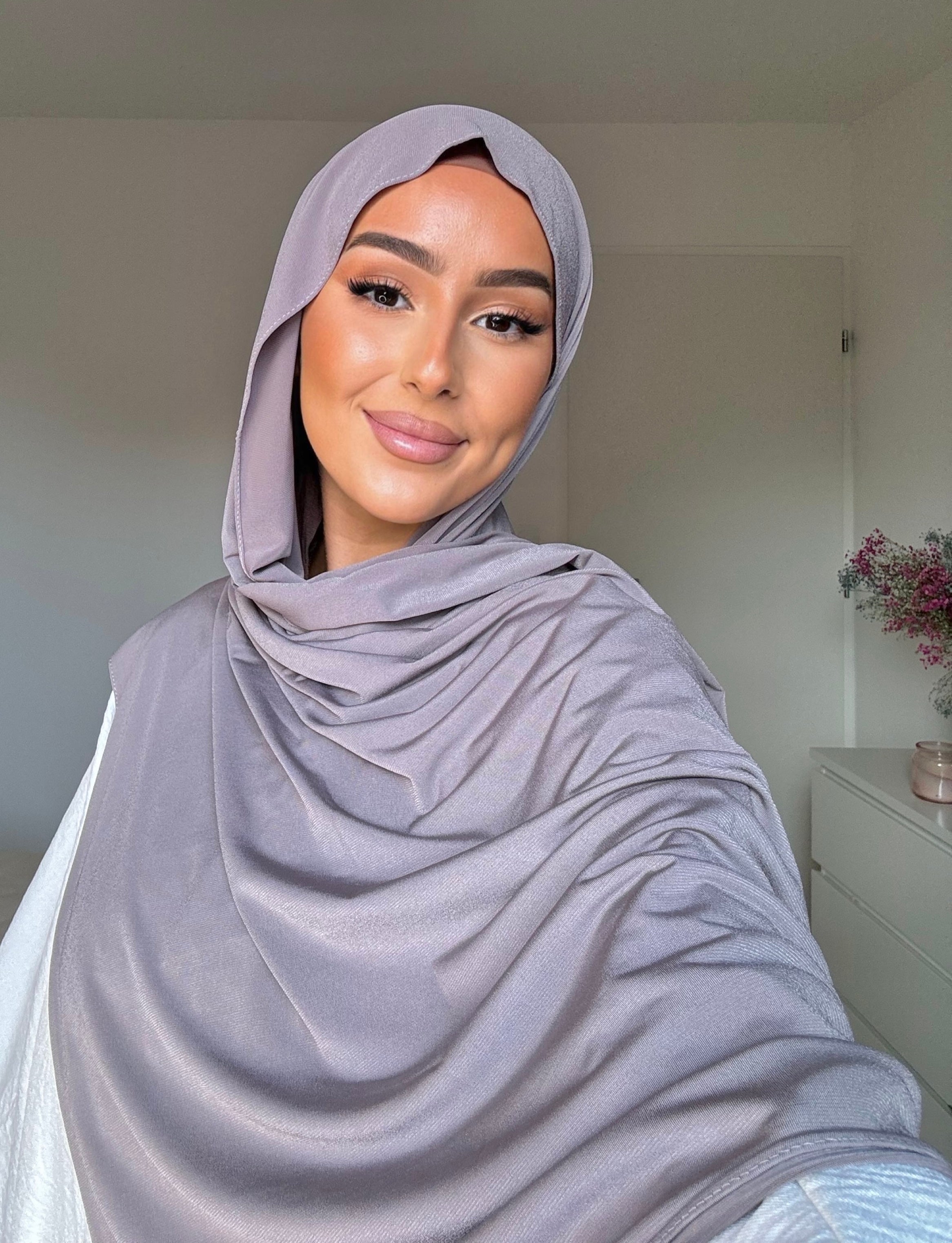 SEDEF Premium Luxury Jersey – (ref1) dunkle Taupe-Glasur