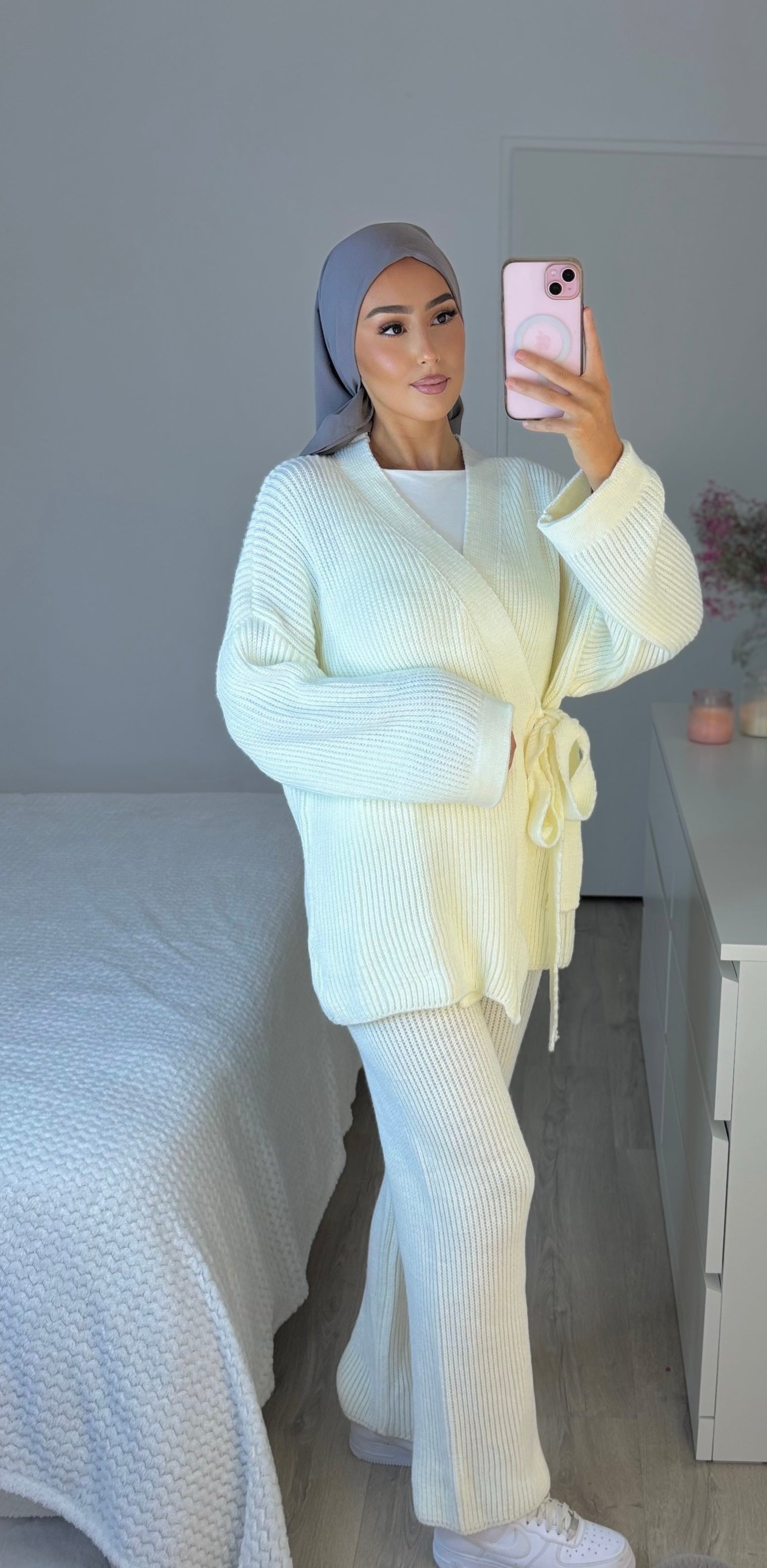 NYSSA mesh set - white