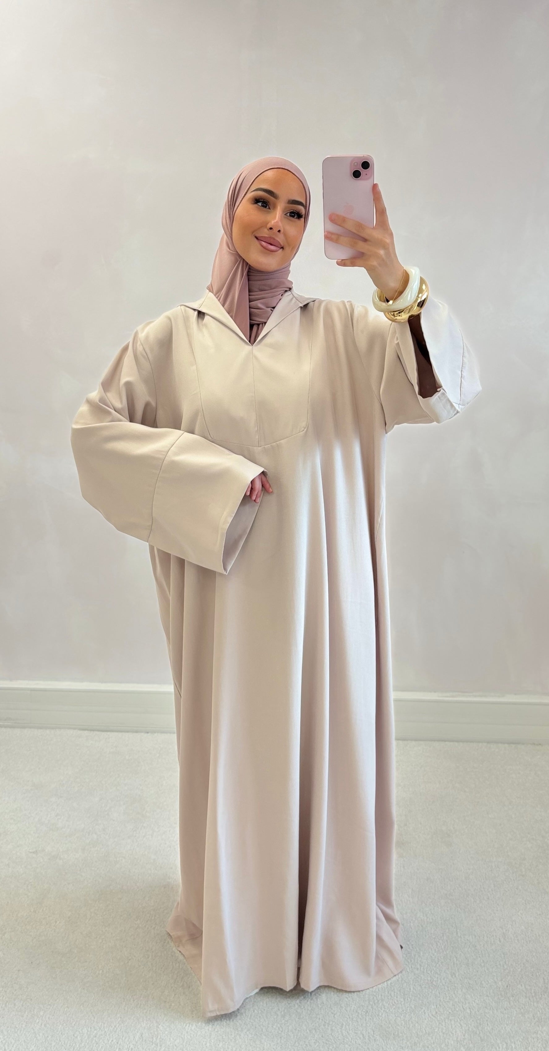Abaya SOFT - Greige