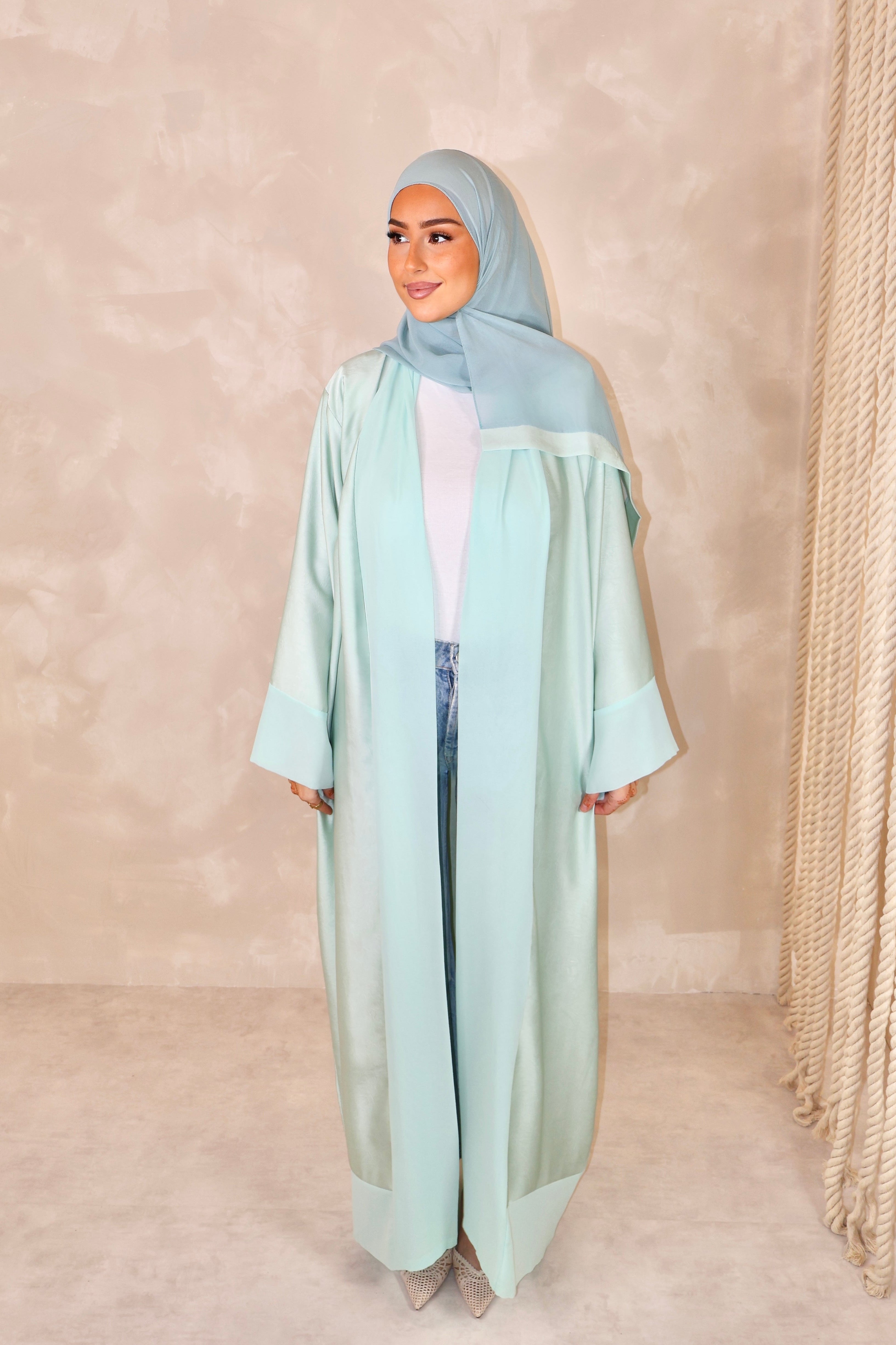 Kimono de Dubai (n96) - OPAL MENTHE