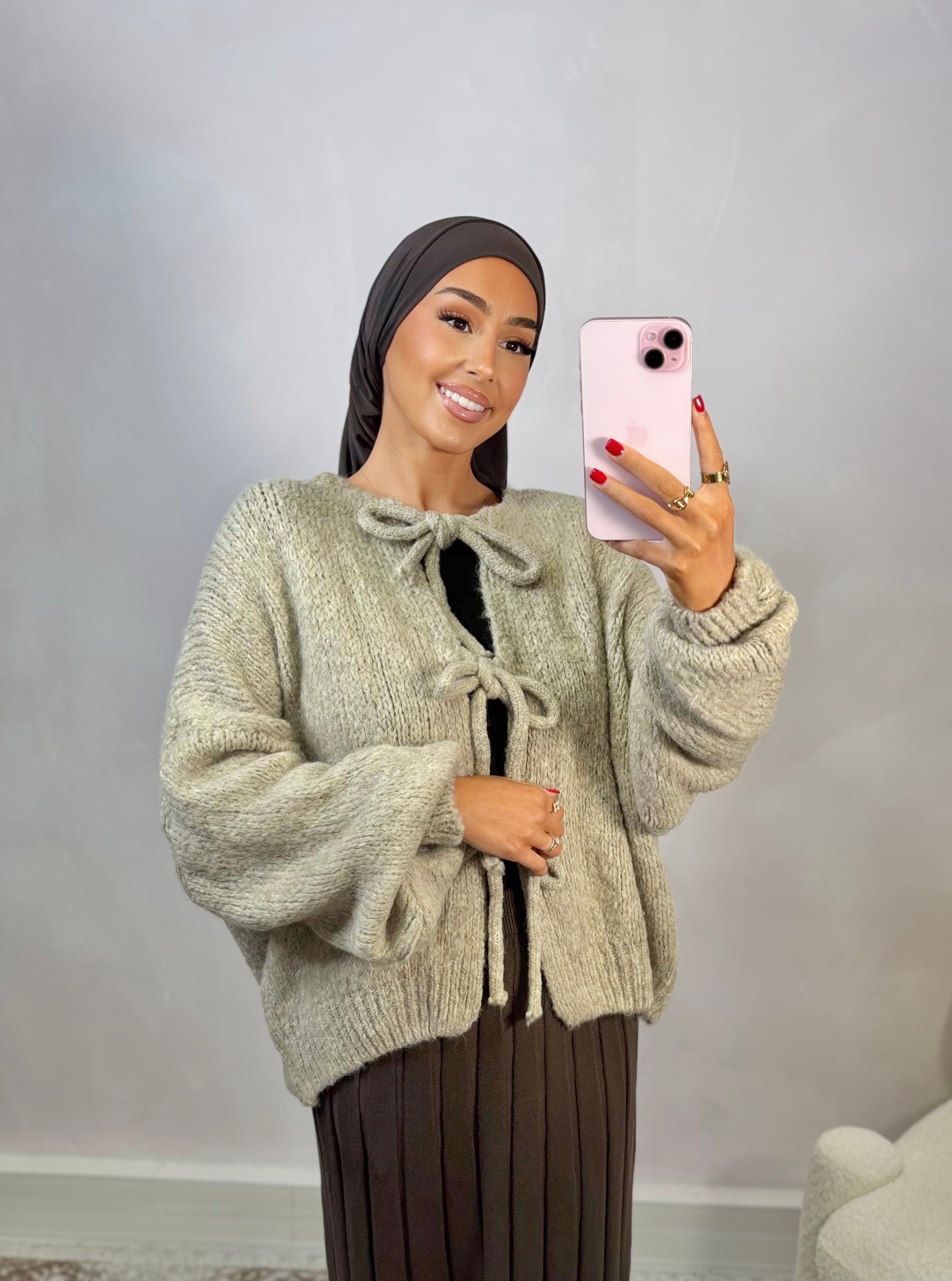 Choupi cardigan - cappuccino