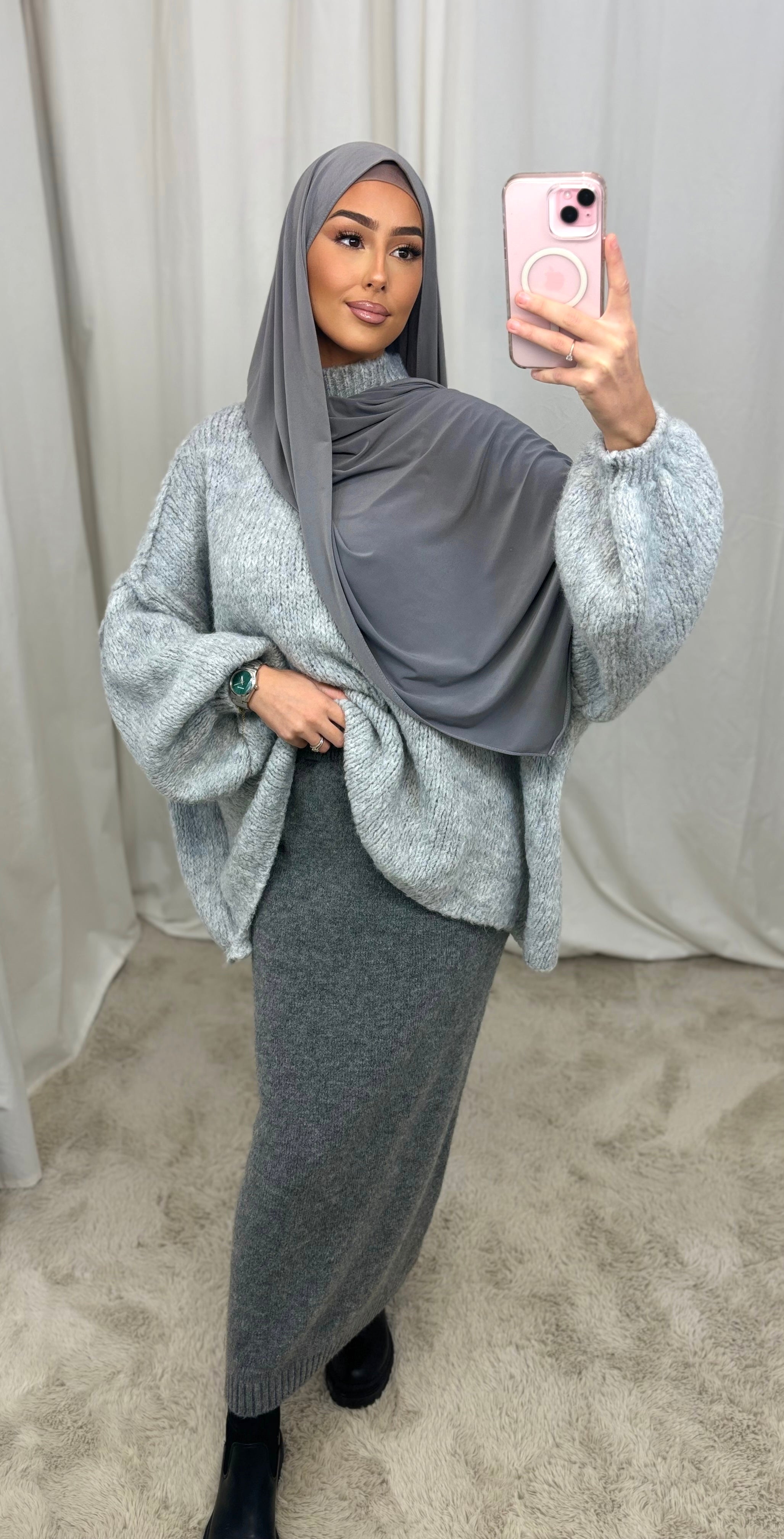 LANA sweater - baby grey