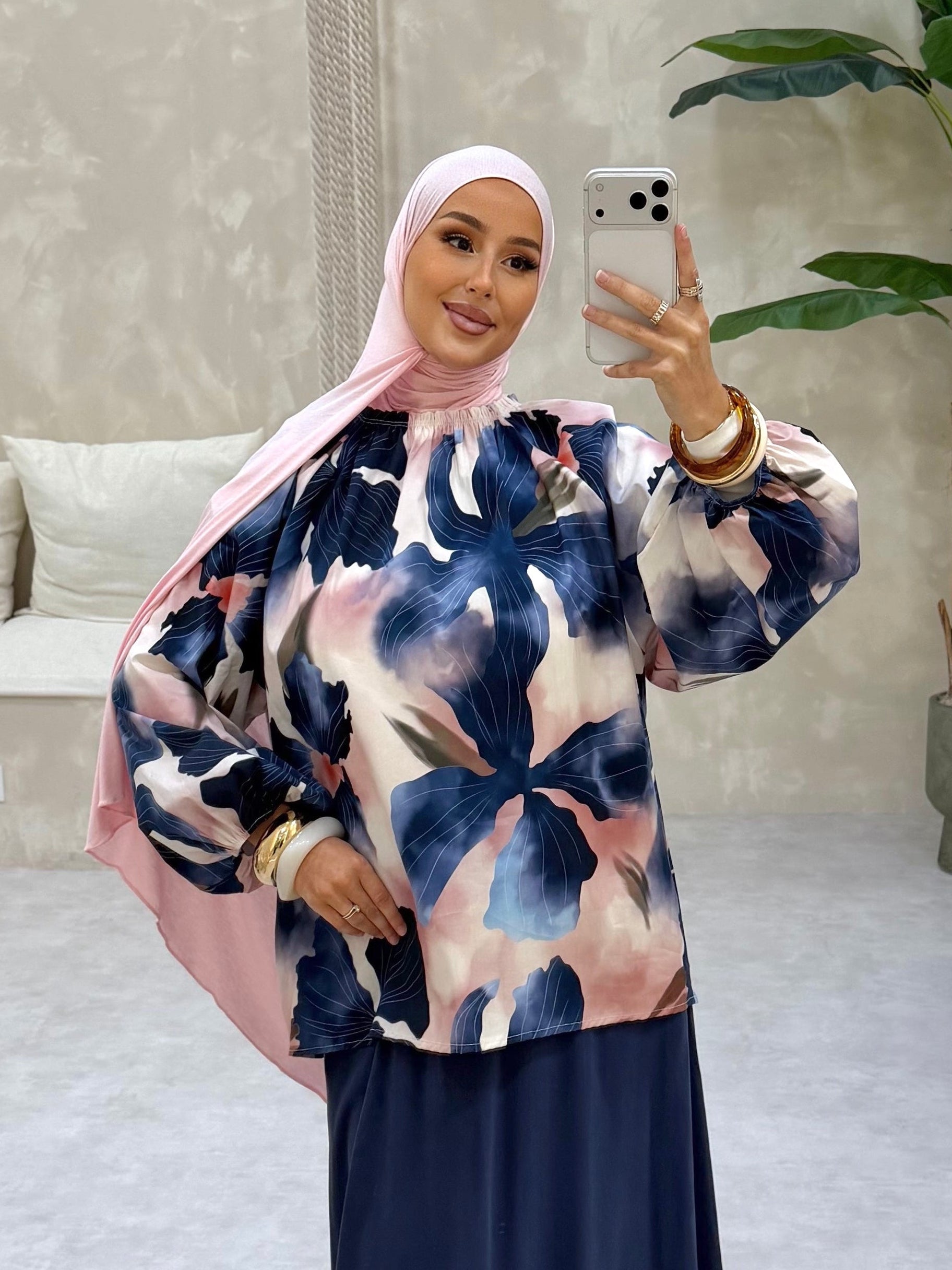 Chemisier SAYA - Dark Blue