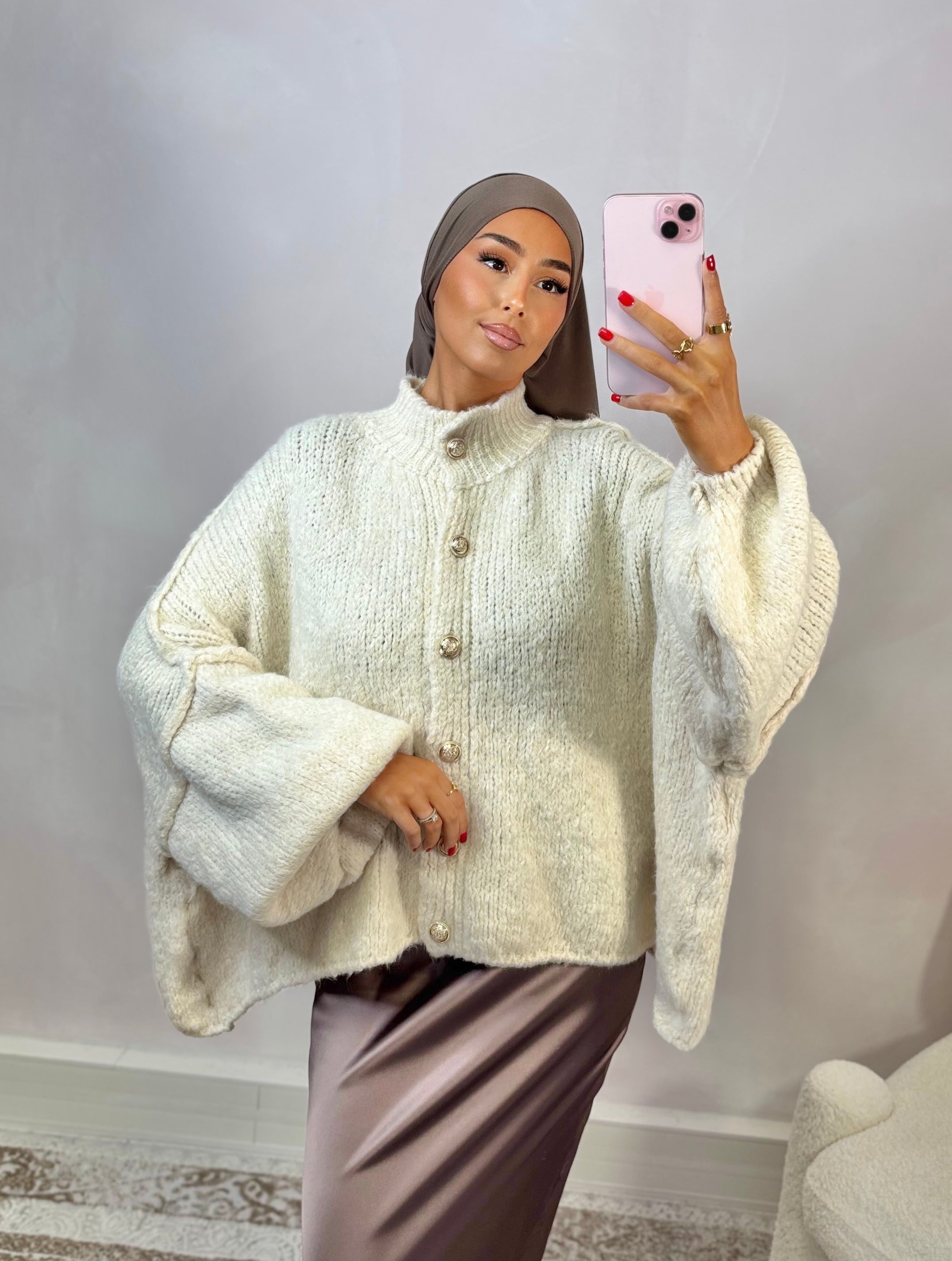 LANA cardigan - cream