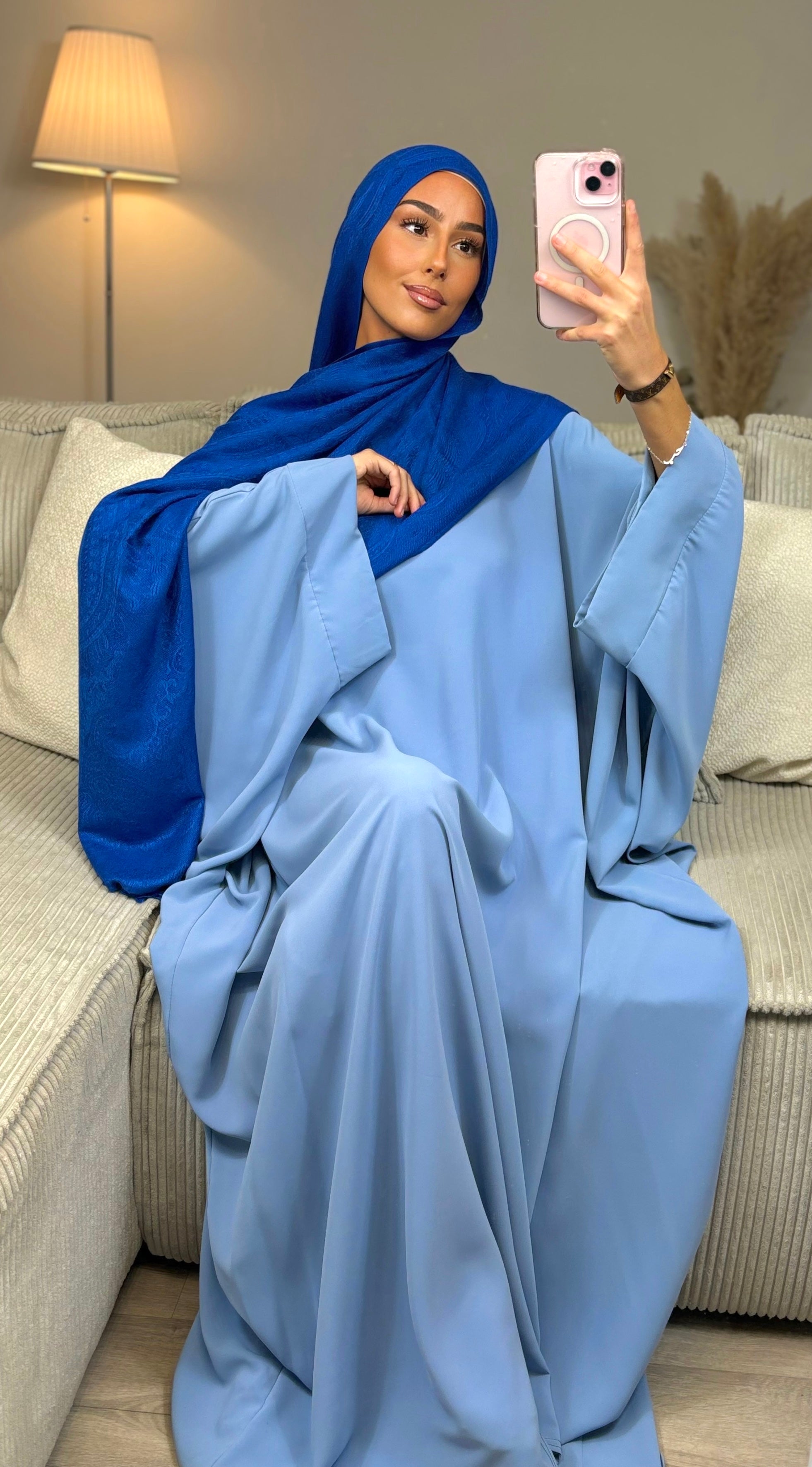 Abaya FARACHA - himmelblau
