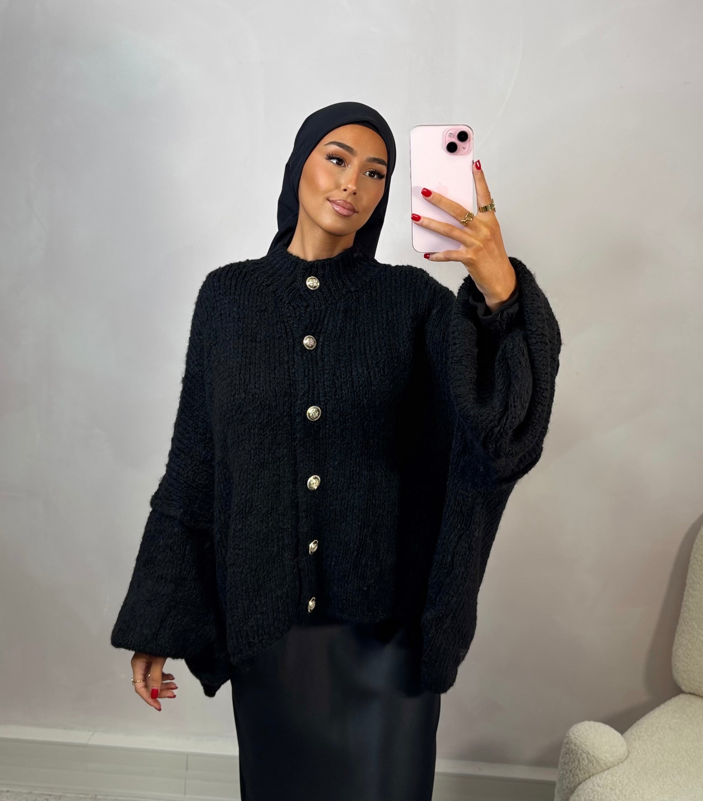 Cardigan LANA - Noir