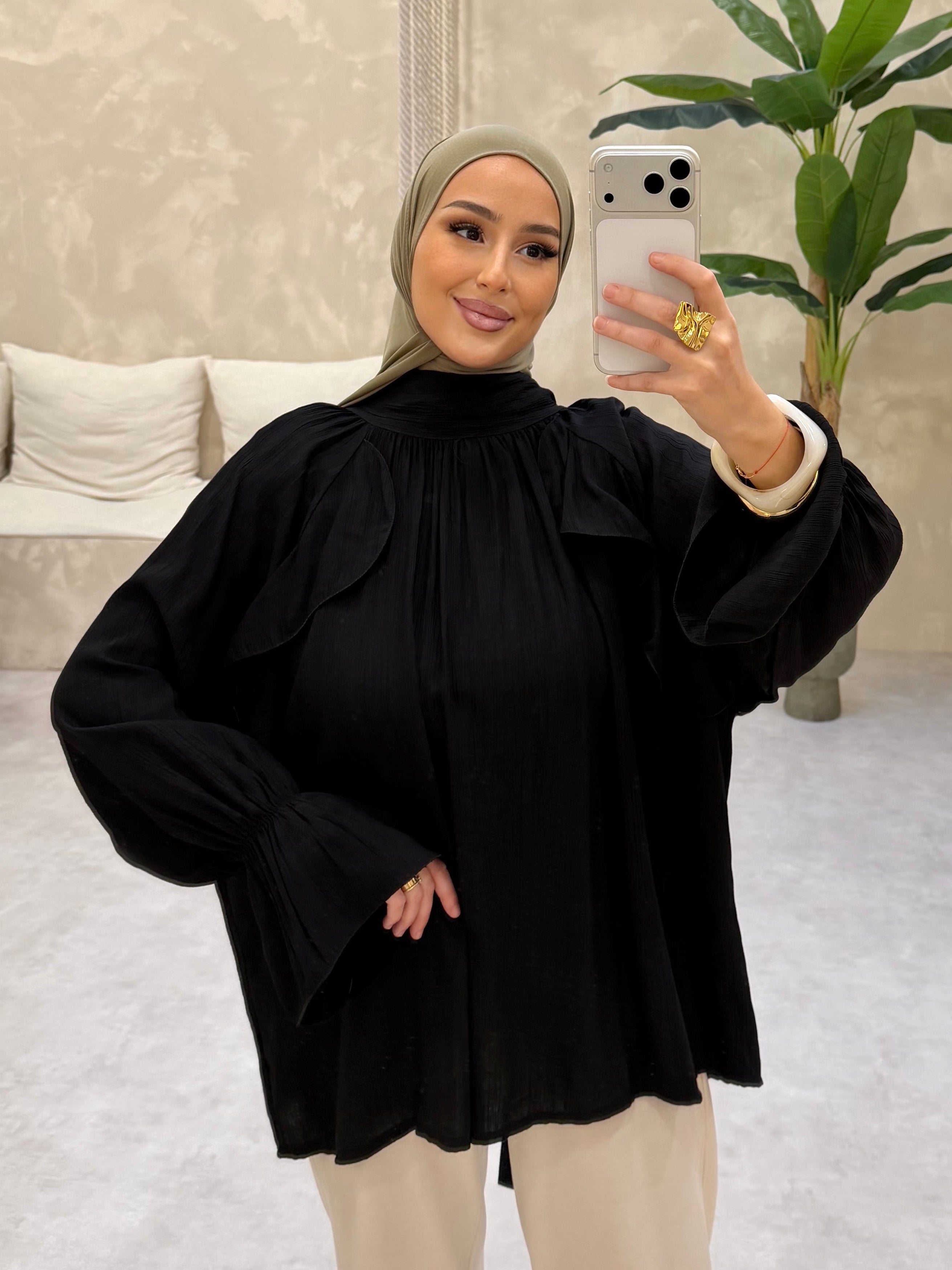 Chemisier AMYA - BLACK