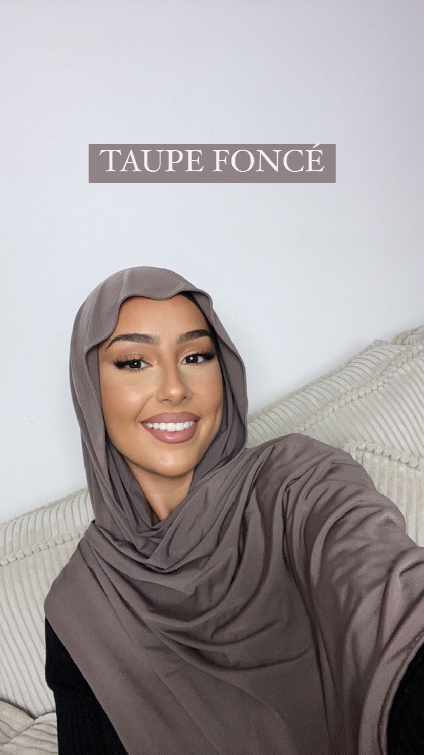 Jersey Premium de Luxe SEDEF - TAUPE FONCÉ