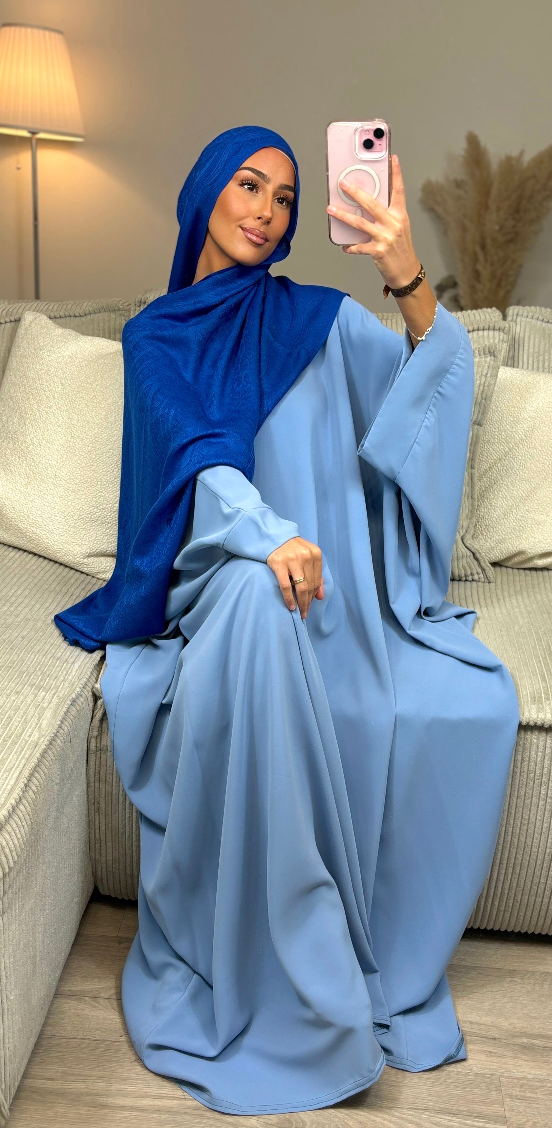 Abaya FARACHA - himmelblau